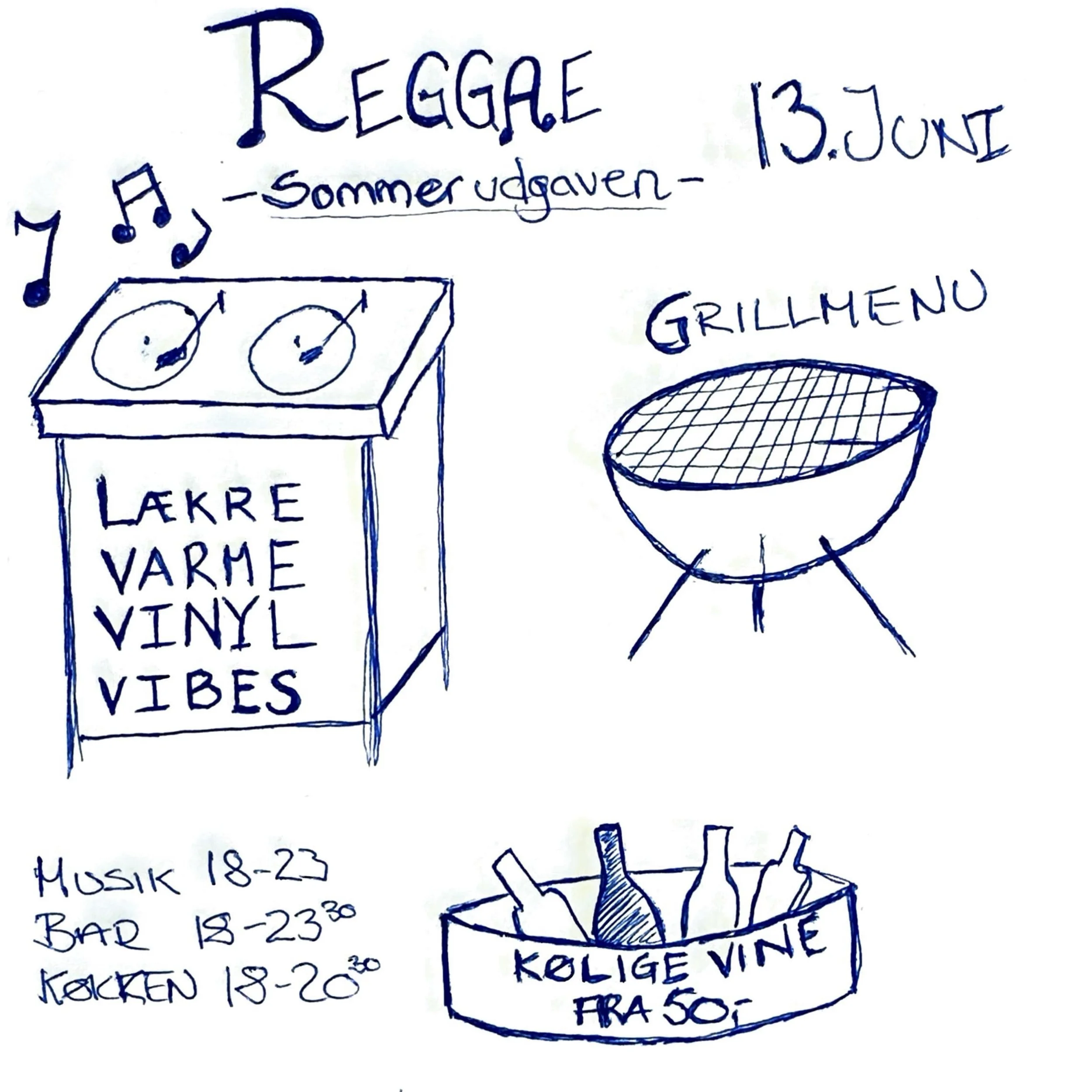 Reggae &amp; Grill i sommerudgaven