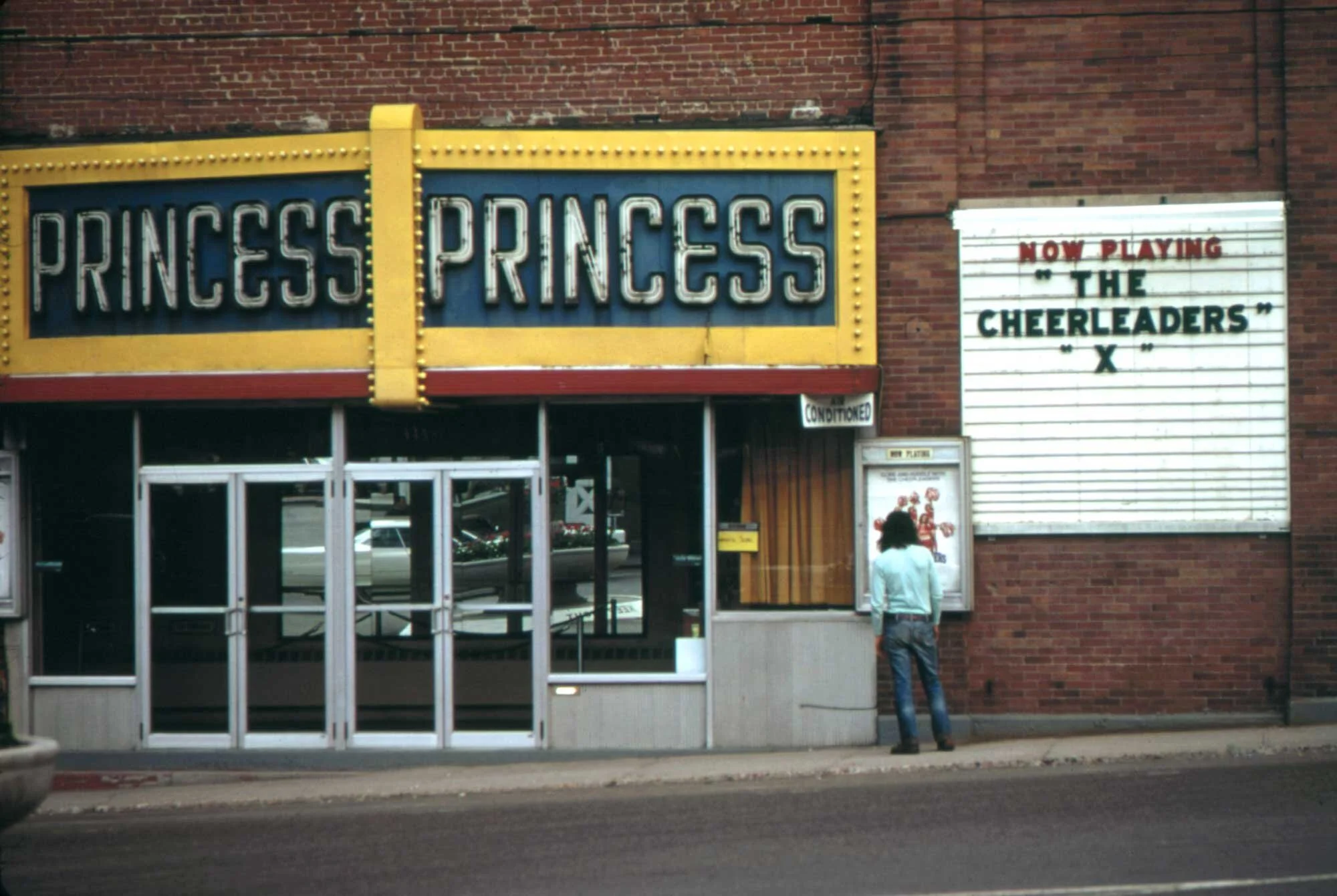 June 1973: Movie theatre, Berlin, New Hampshire
