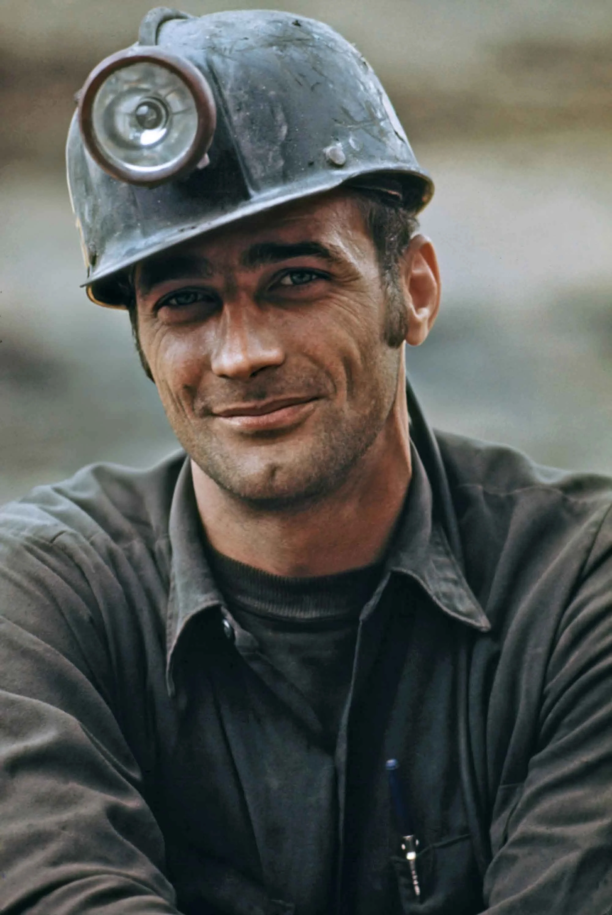April 1974: Portrait of a miner, Richlands, Virginia