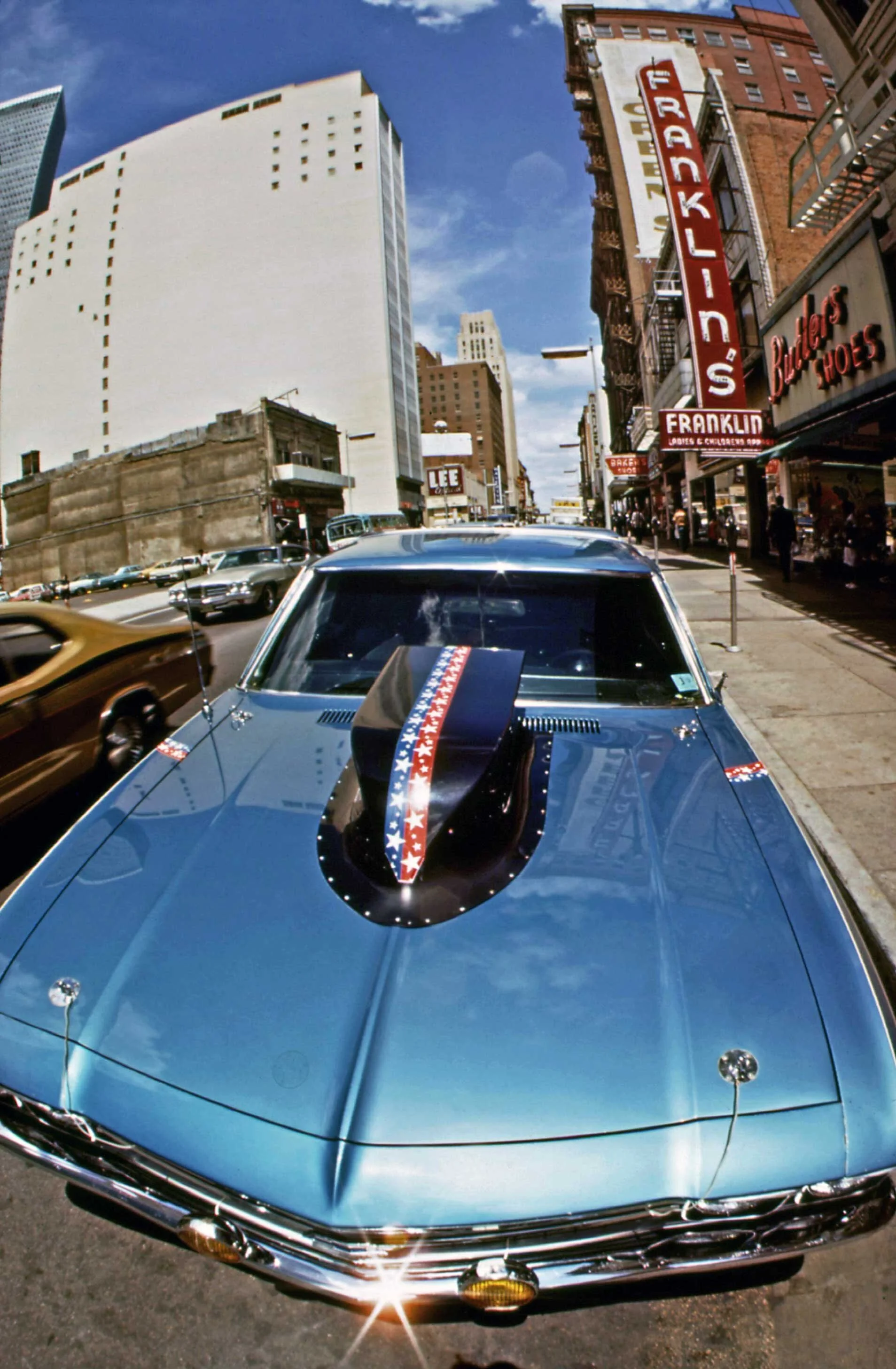 May 1972: In downtown Dallas