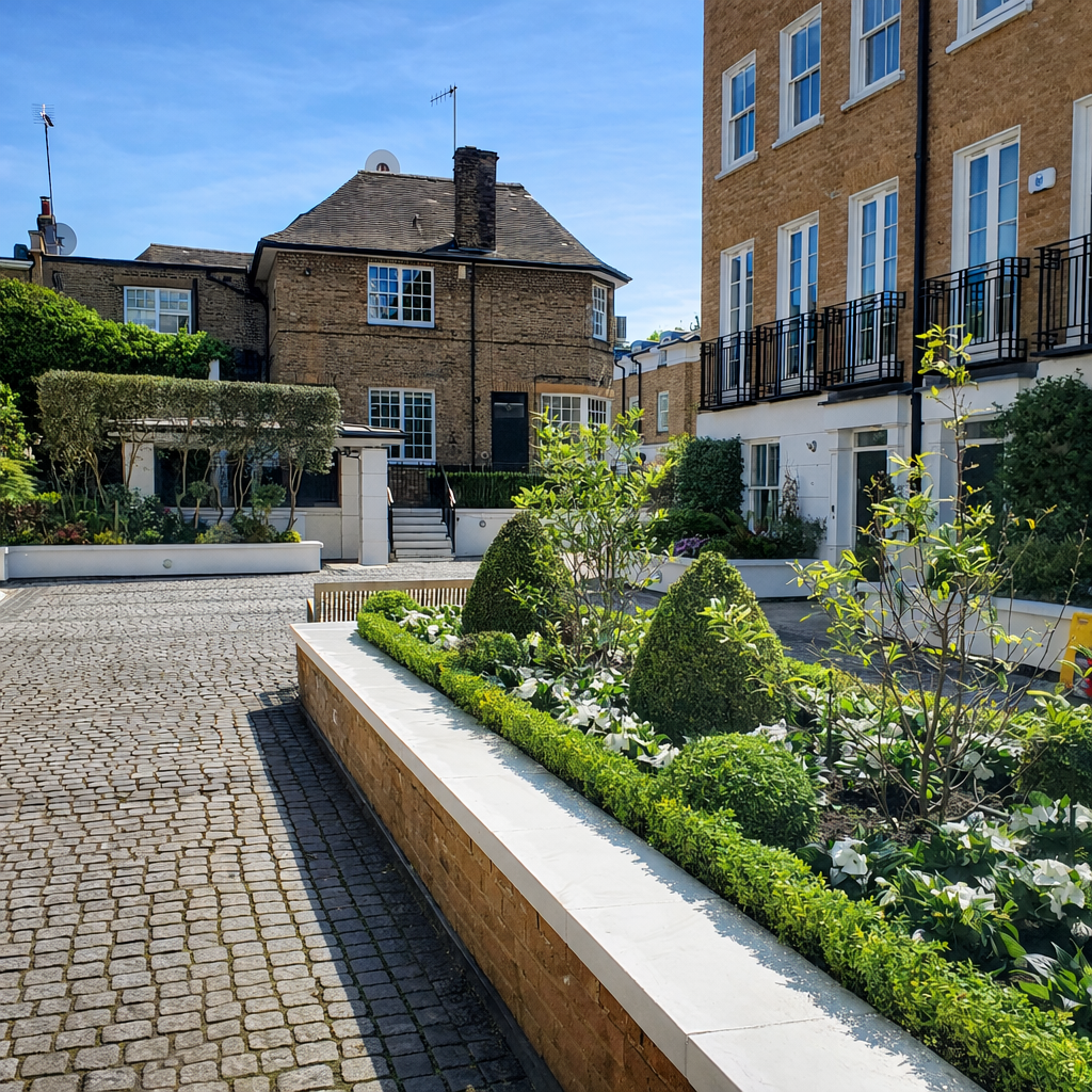 Communal Courtyard Maintenance – St John's Wood, London