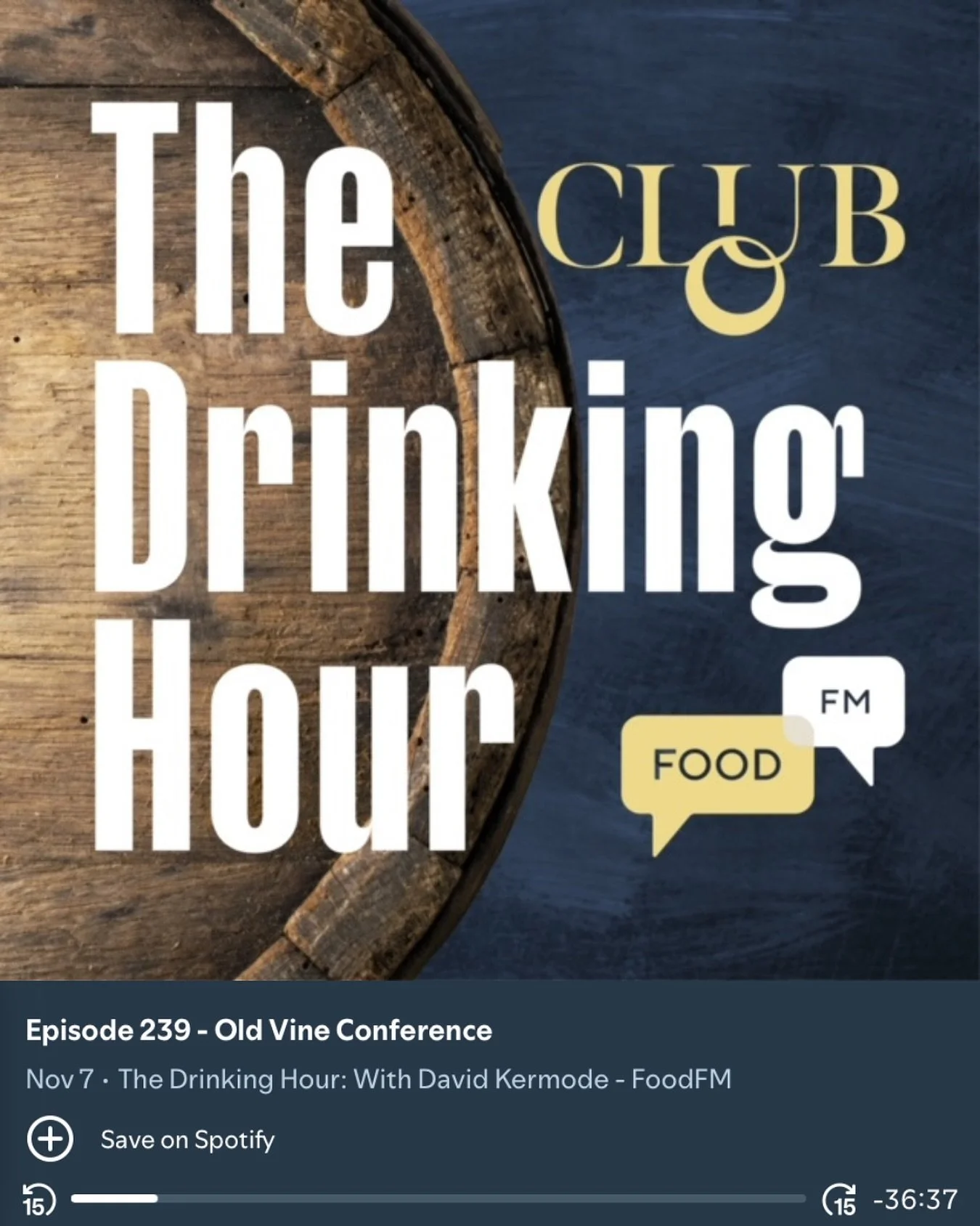 🌿Earlier this month, at the Old Vine Conference 2025 in California, @mrvinosaurus sat down with some of the leading voices shaping the old vine movement for a special episode of The Drinking Hour in collaboration with @cluboenologique 🍇

✨ @jancisr