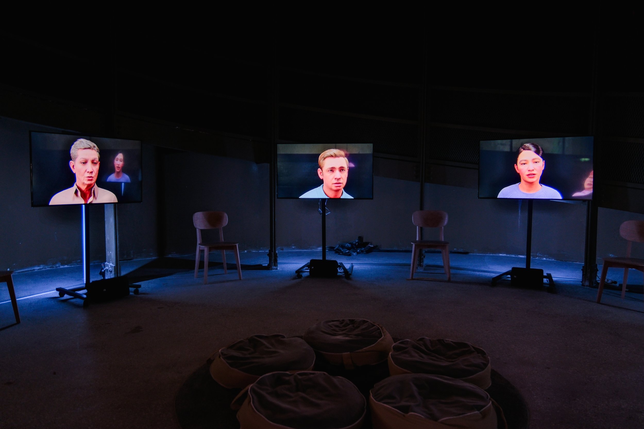 Photo: Göktuğ Güntav / Piksel. Creative Solutions / artwork: Decoding Bias, Theresa Reiwer 