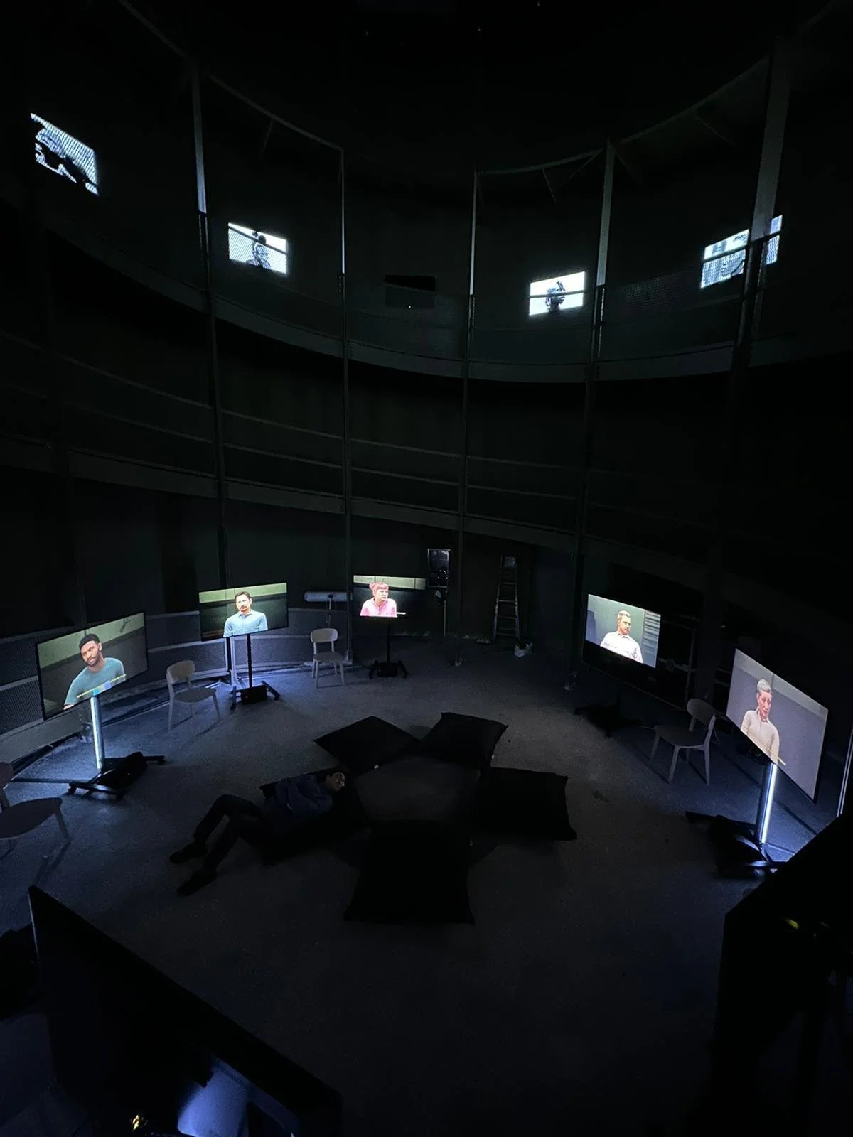 Photo: Göktuğ Güntav / Piksel. Creative Solutions / artwork: Strong Hair, Yatreda (up) and Decoding Bias, Theresa Reiwer (down)