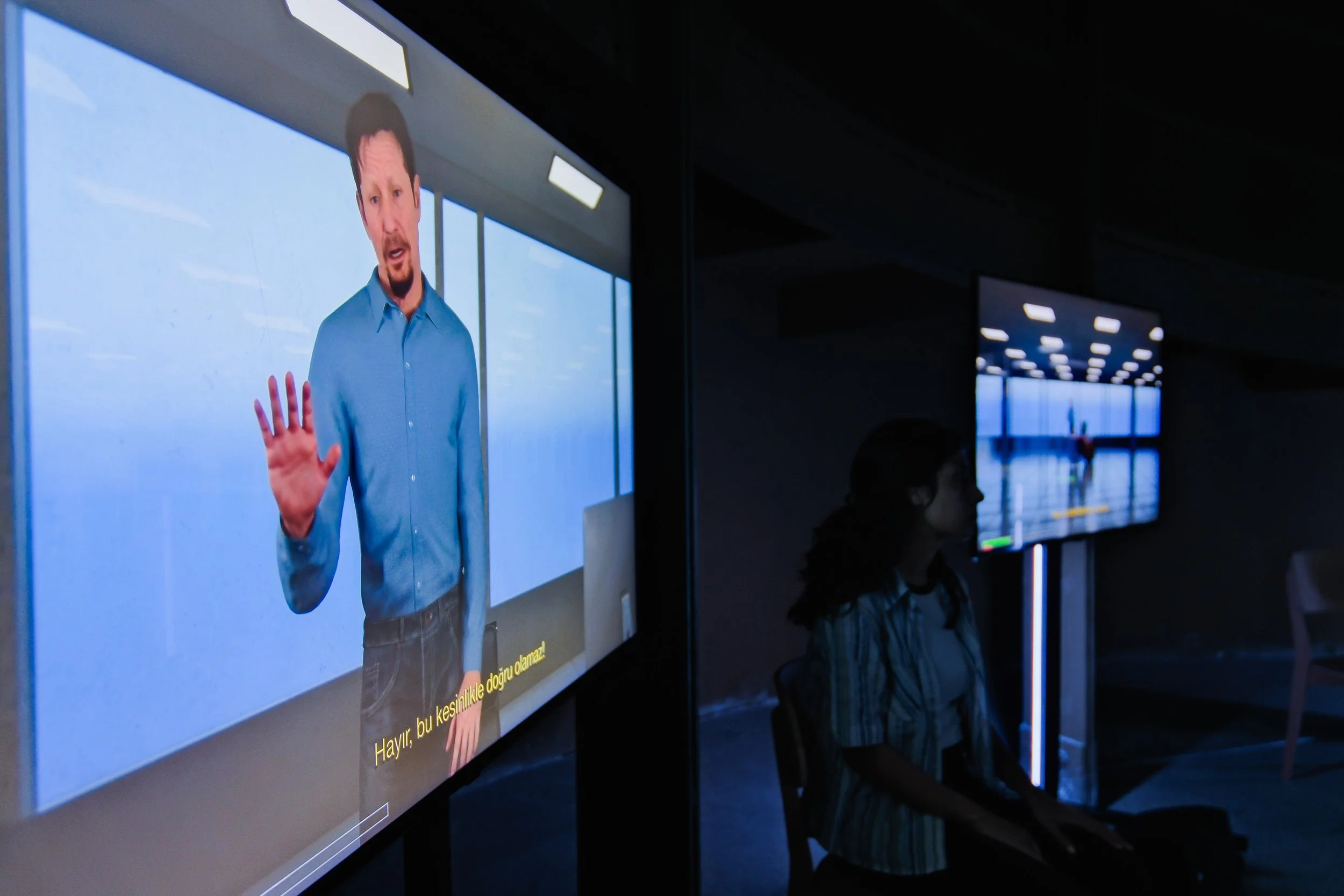 Photo: Göktuğ Güntav / Piksel. Creative Solutions / artwork: Decoding Bias, Theresa Reiwer 