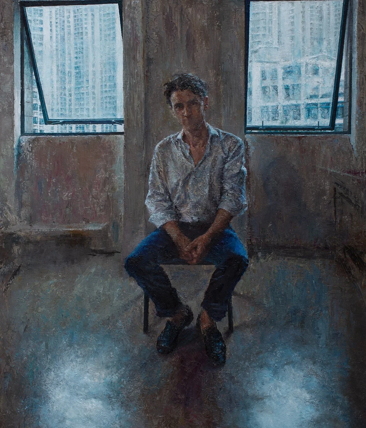 Man and a Window 男人與窗