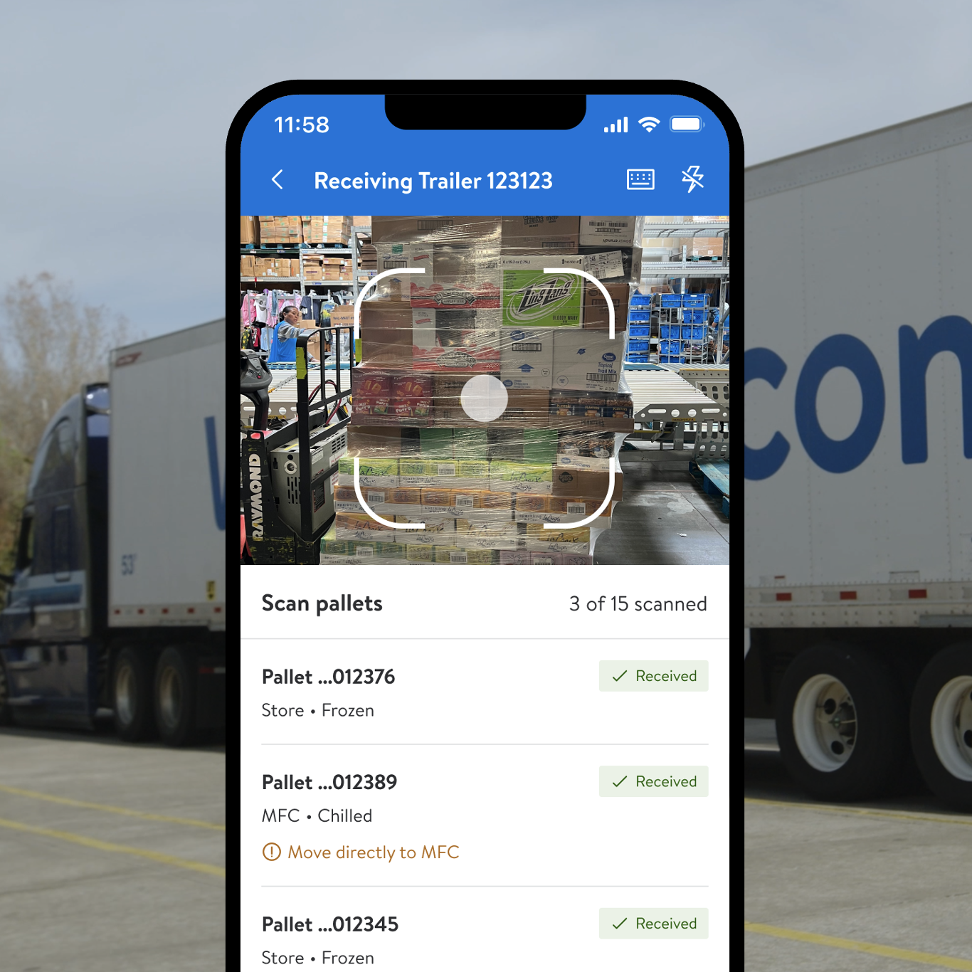 Walmart - Truck Receiving