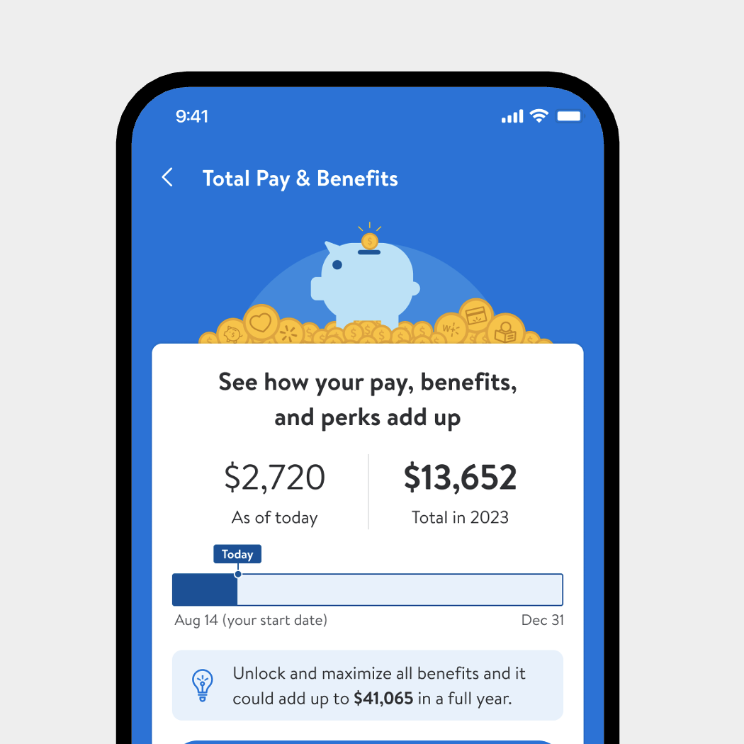 Walmart - Total Pay & Benefits