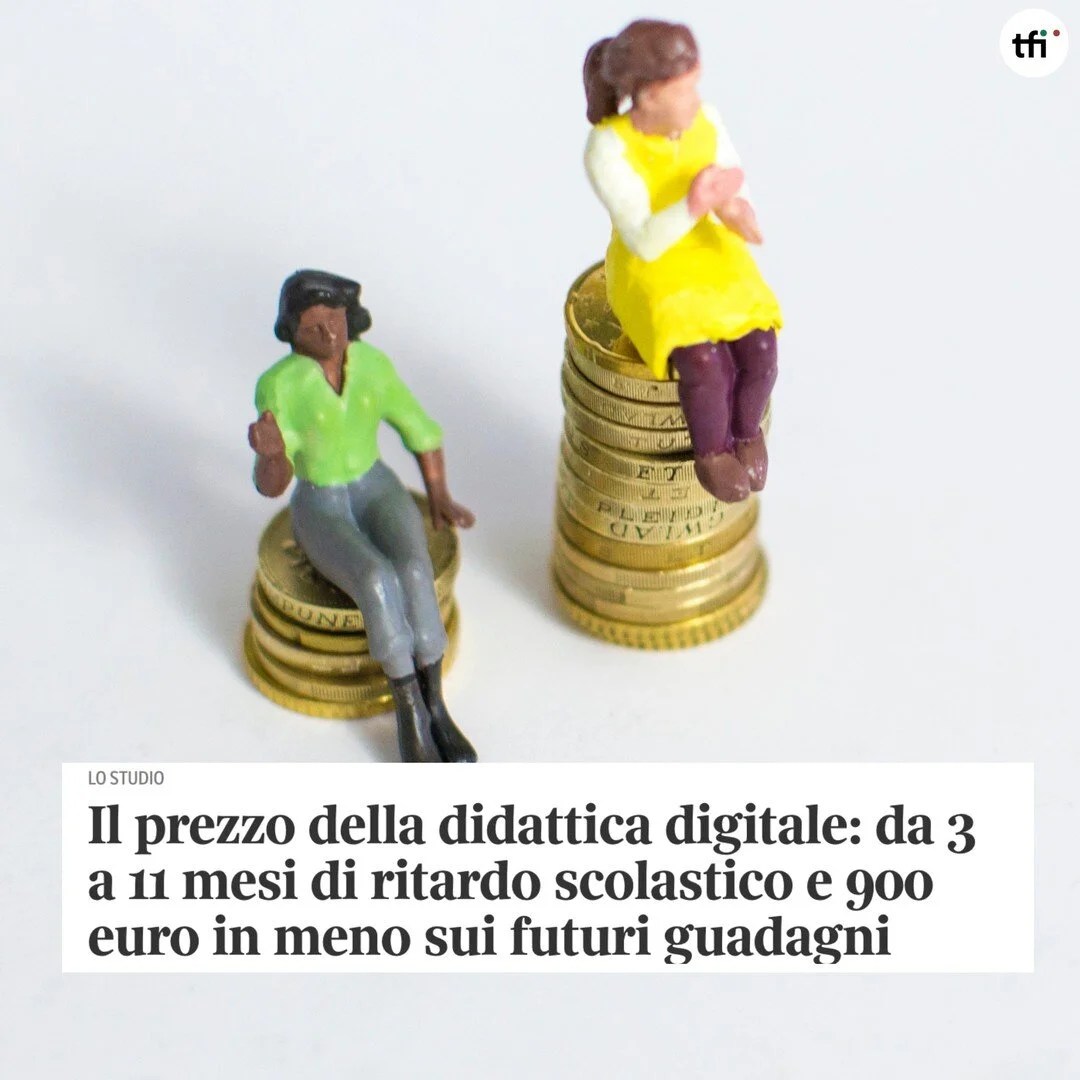 - Quanto pu&ograve; incidere sul domani degli adolescenti italiani questa forma della didattica digitale? Il direttore della Fondazione Agnelli, Andrea Gavosto, e la ricercatrice Barbara Romano, hanno calcolato come il tempo scuola perso durante il l