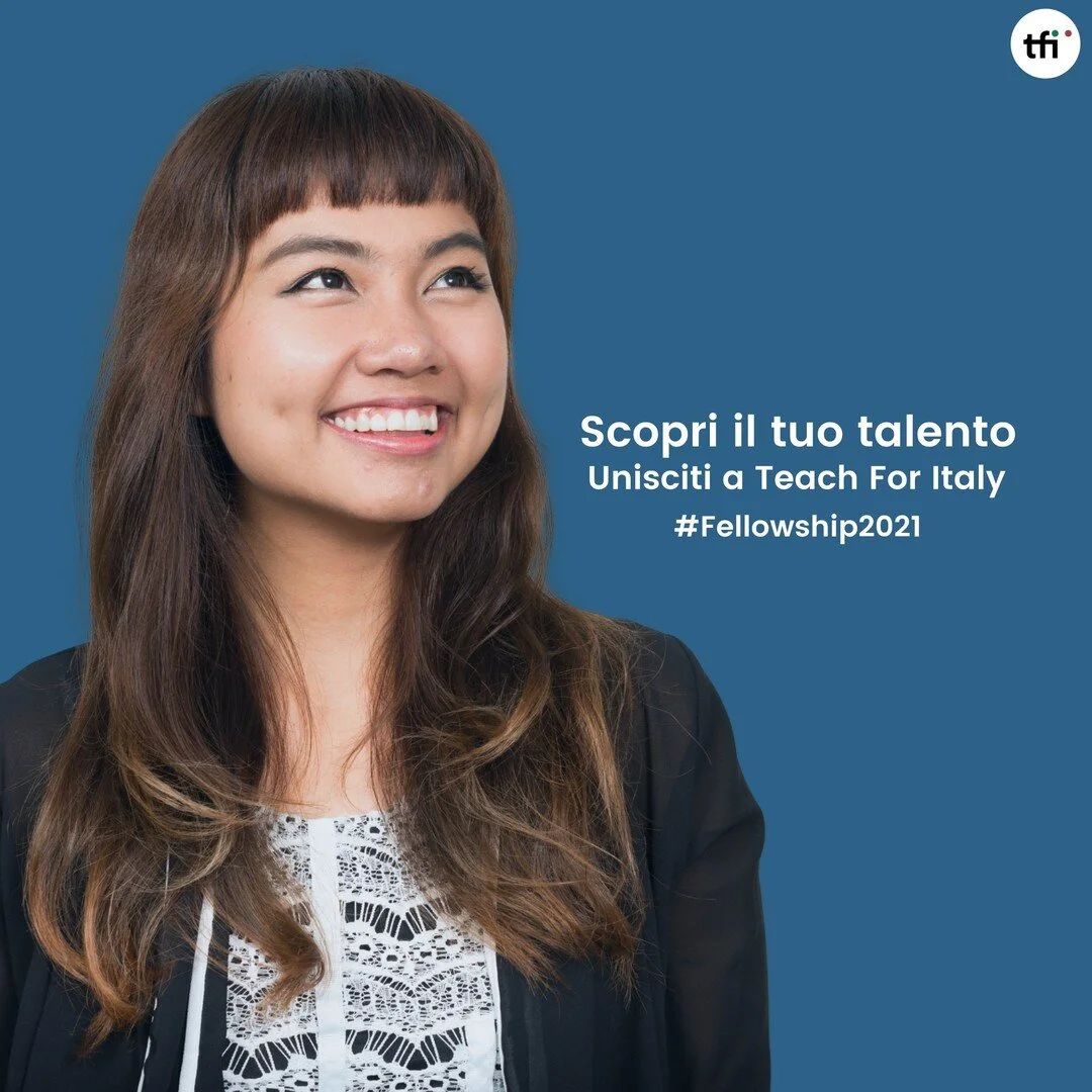Ora pi&ugrave; che mai abbiamo bisogno di giovani talenti e nuove energie per rafforzare la scuola pubblica nei contesti pi&ugrave; difficili. 
Tu puoi essere la soluzione insieme a #TeachForItaly: insegna, e cambia la tua vita, e aiutaci a cambiare 