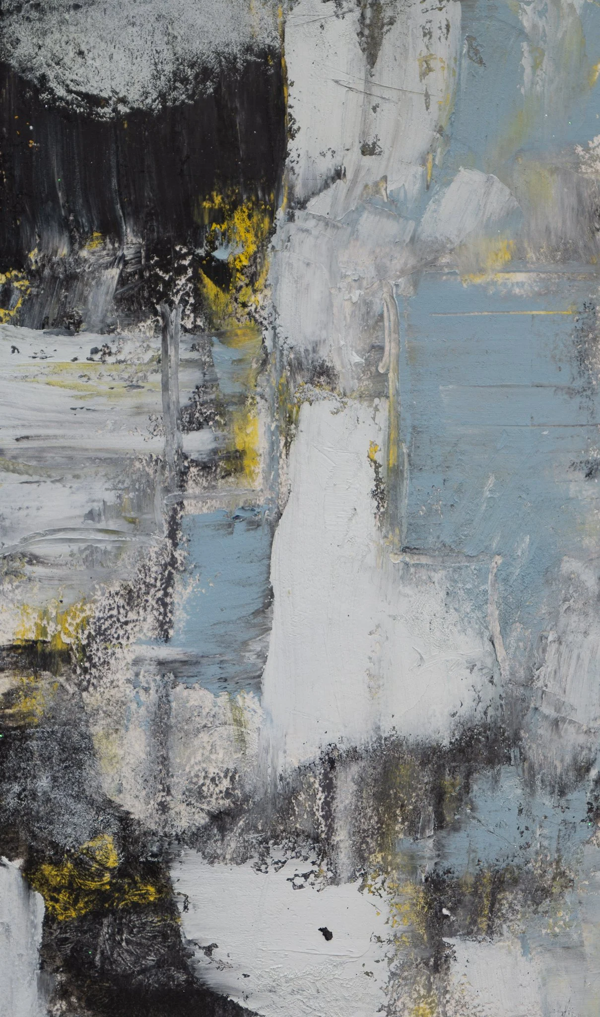 Untitled 2.2, 2020;
cold wax, oil on paper;
11.88” x 7.13”;
CWS-20-002;
$450