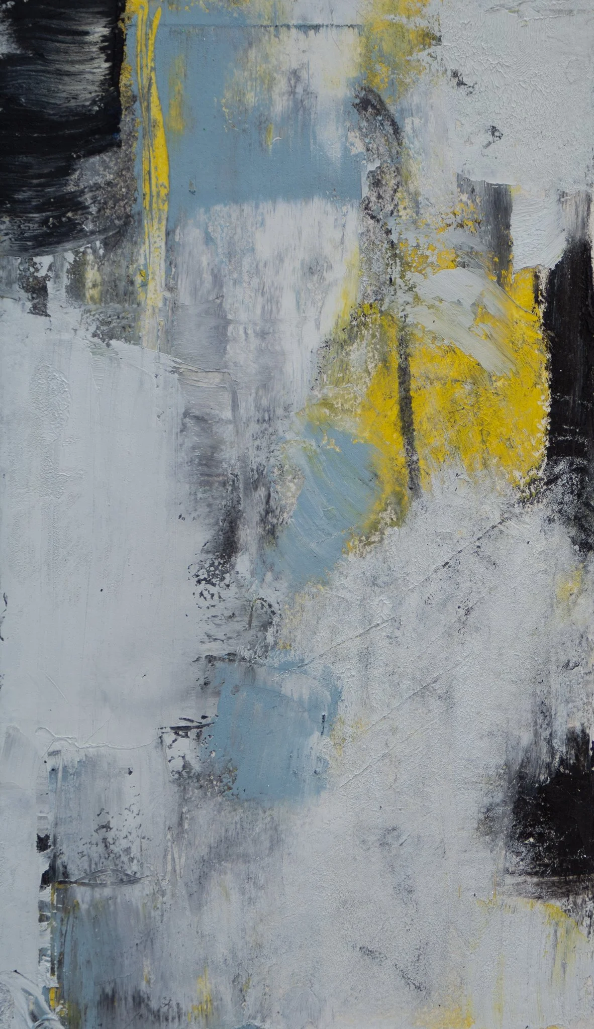 Untitled 2.1, 2020;
cold wax, oil on paper;
12” x 7.13”;
CWS-20-001;
$450