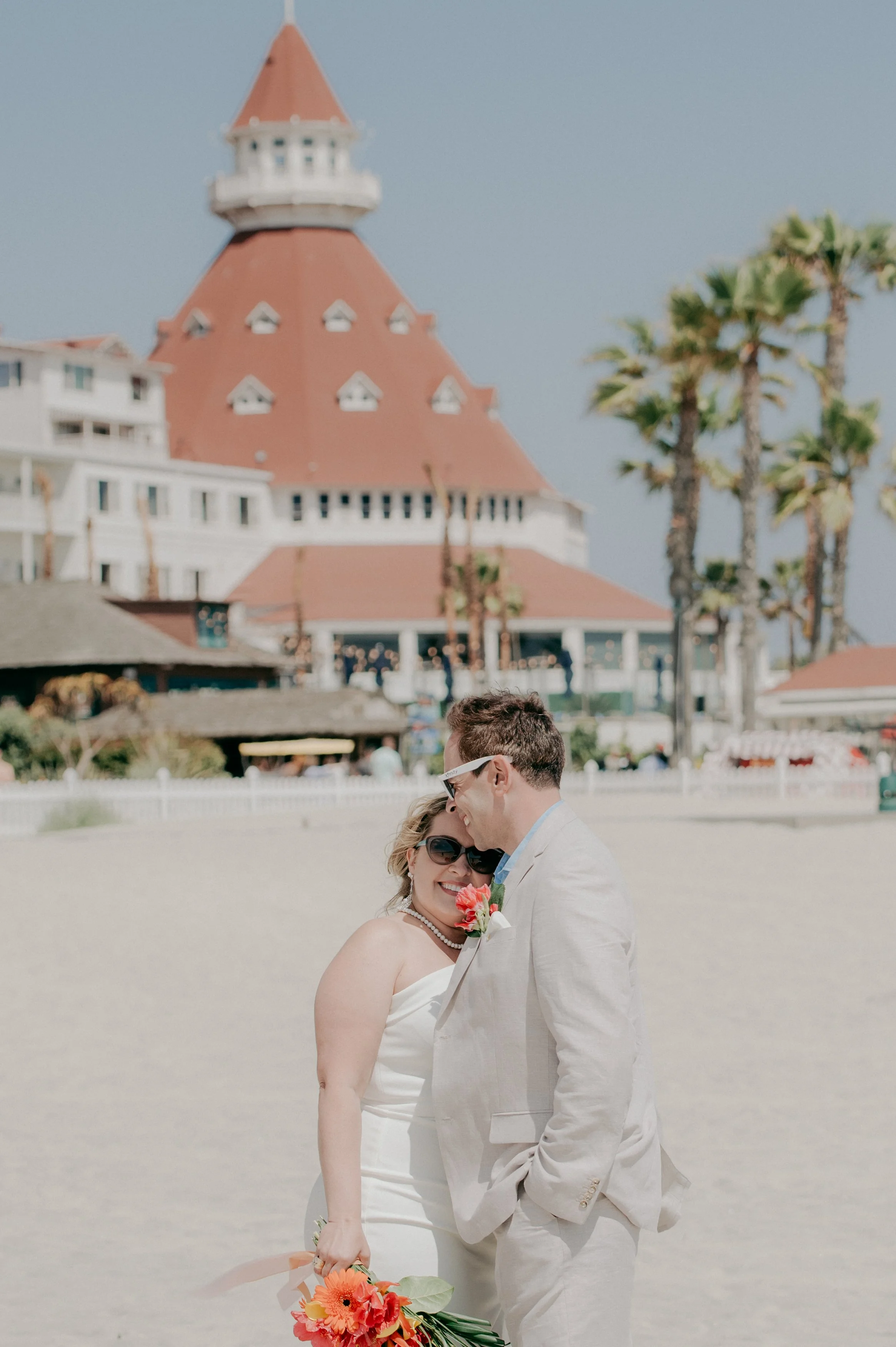 "Vow Renewal at Coronado Beach: Intimate Pacific Ocean Ceremony"