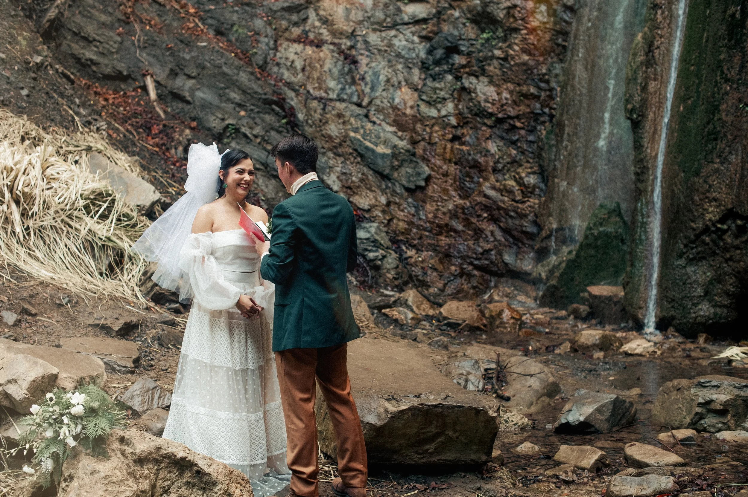A Nojoqui Falls Elopement in Solvang, CA — Because Some Love Stories Belong in the Wild