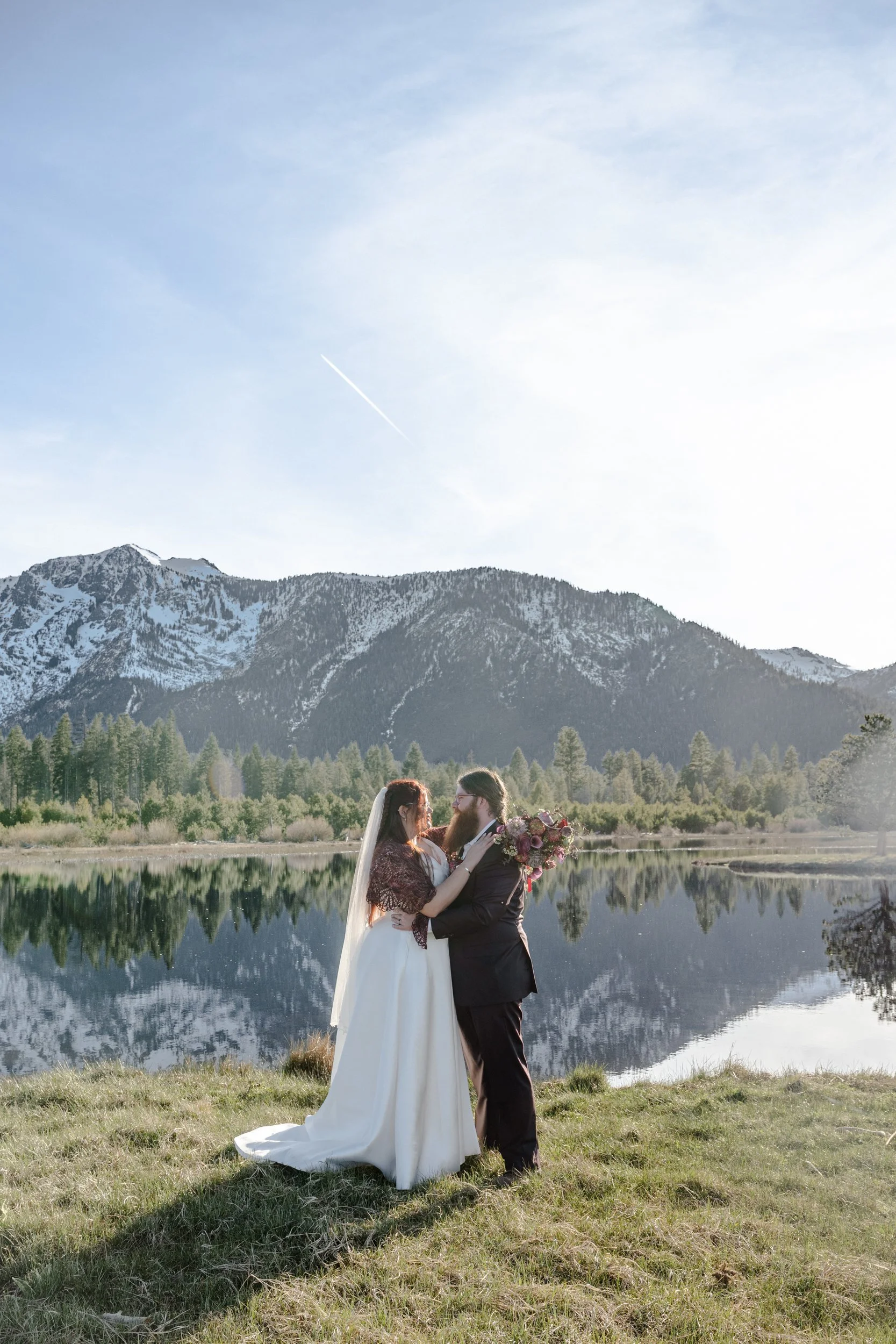Lake Tahoe CA Elopement Portraits - Destination Photographer