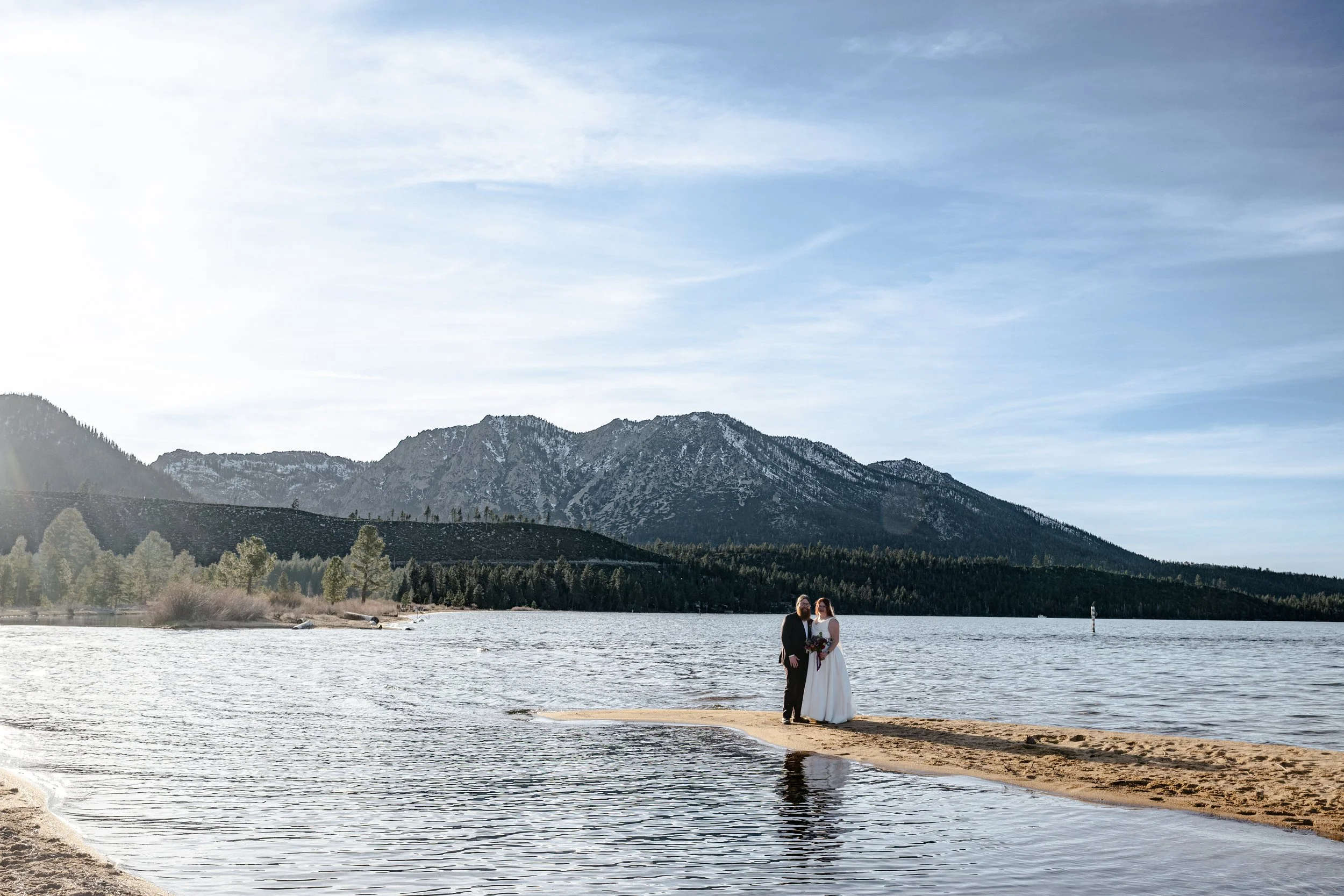 Elopement + Medium Format - Lake Tahoe CA