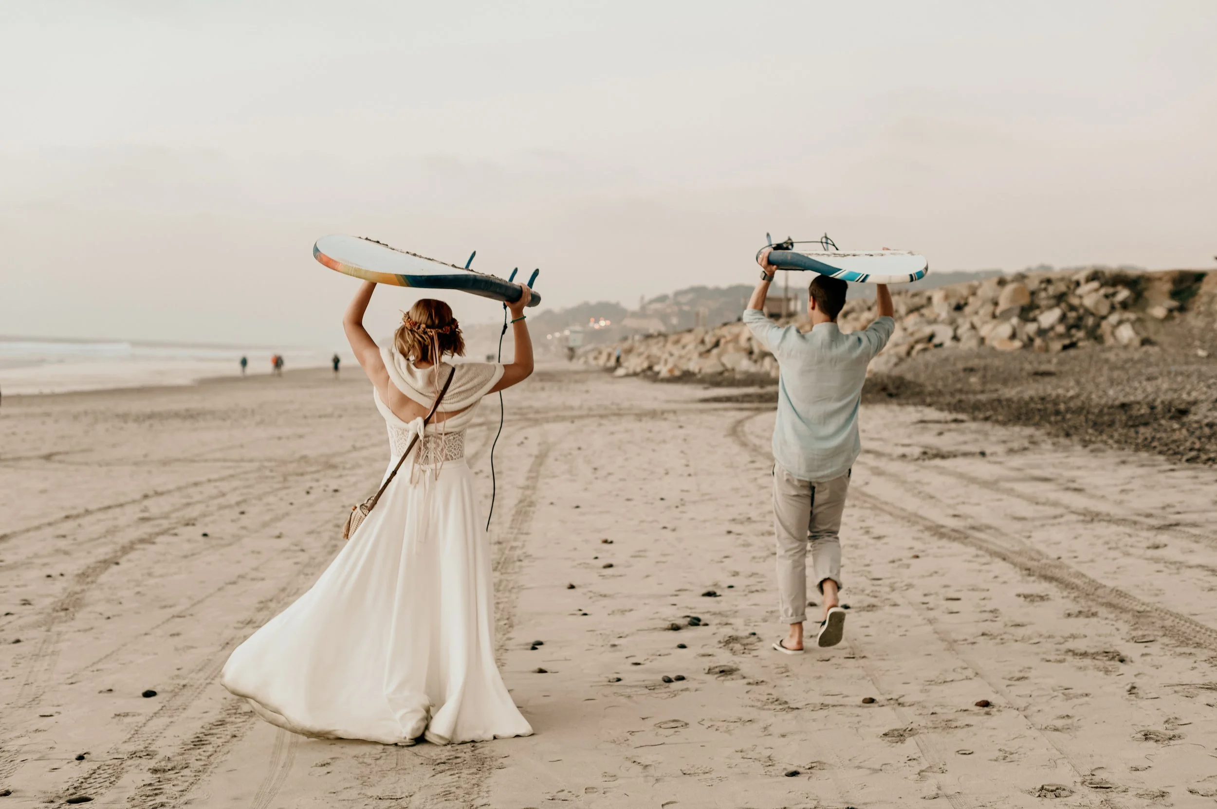 Torrey Pines San Diego CA - International Elopement  - Mariela Campbell Photography