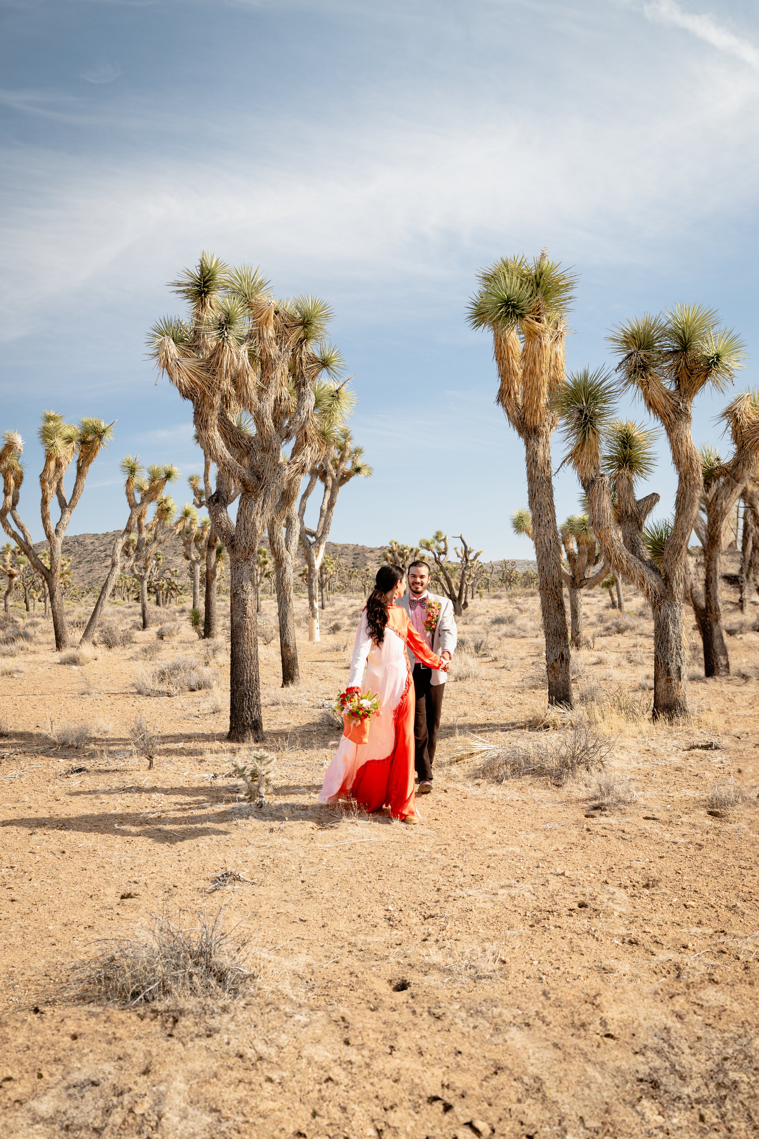 Joshua Tree National Park Destination Elopement Portraits