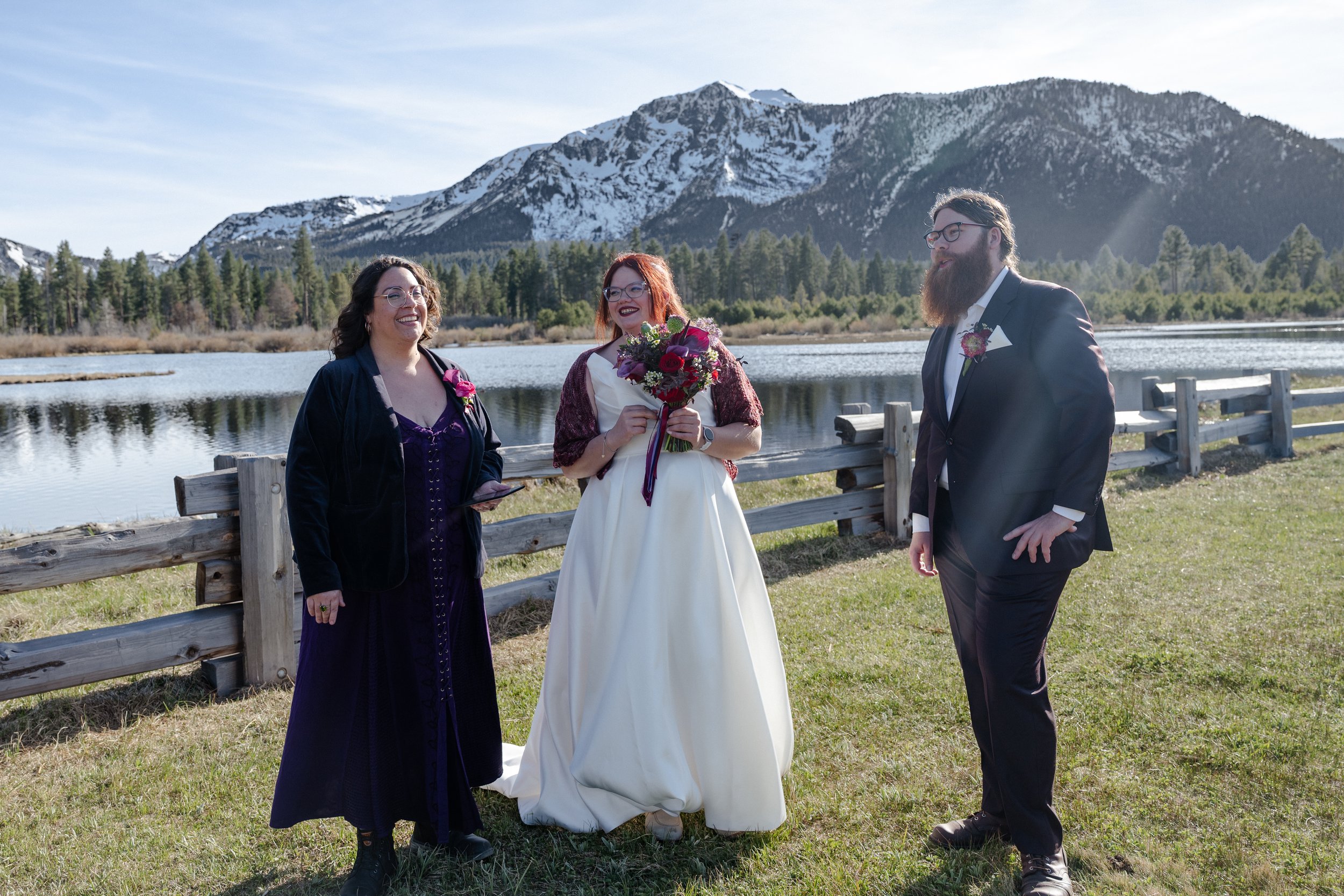 Lake Tahoe Elopement inclusive package with Let's Get Married by Marie