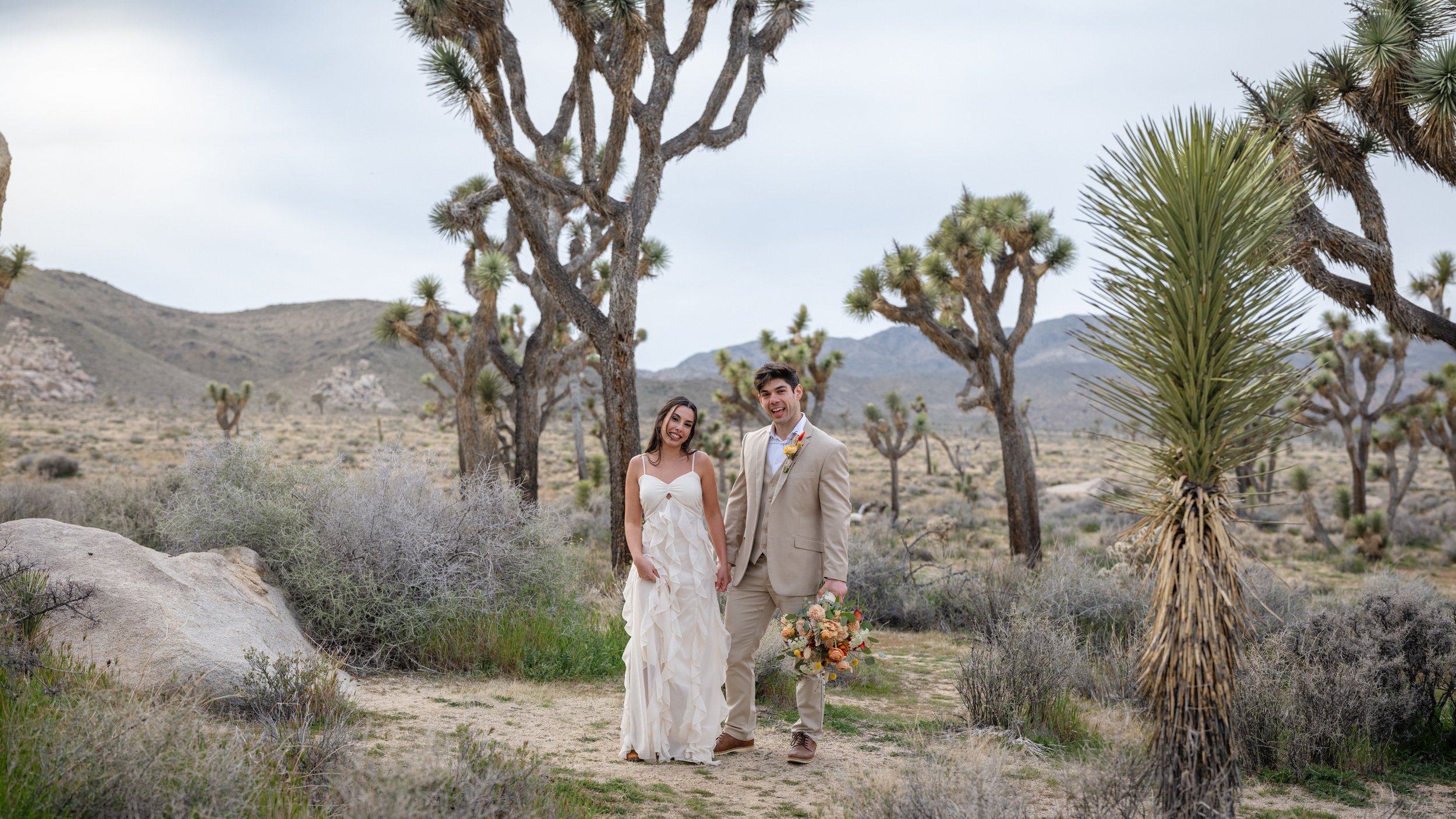 Joshua Tree Elopement inclusive package with Let's Get Married by Marie