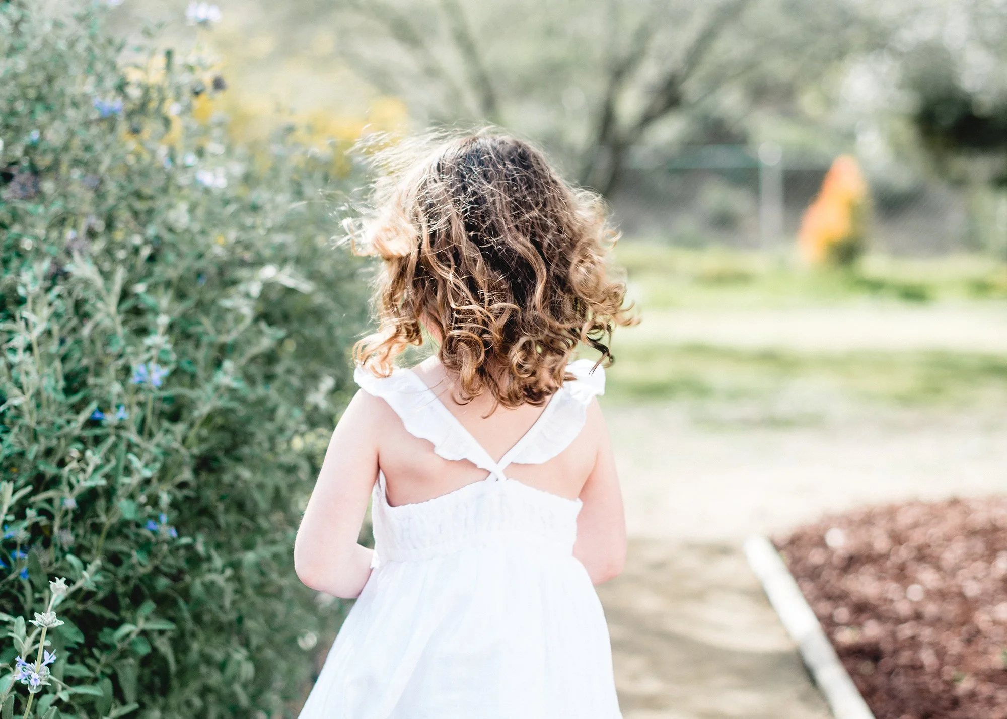 Toddler - motion capture of toddler spinning in her dress
