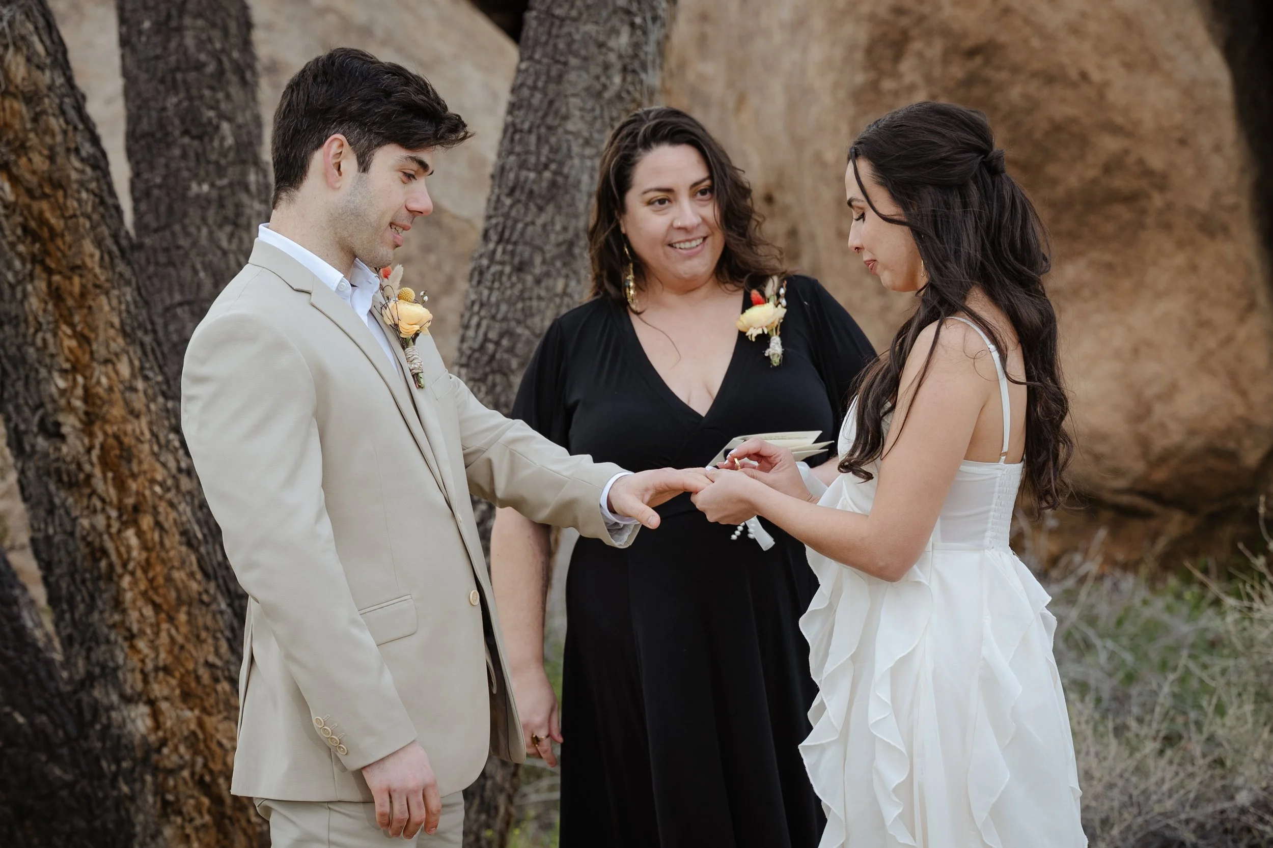 Joshua Tree Elopement inclusive package with Let's Get Married by Marie