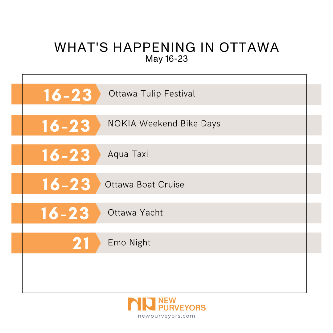 What’s Happening in Ottawa? May 16-22