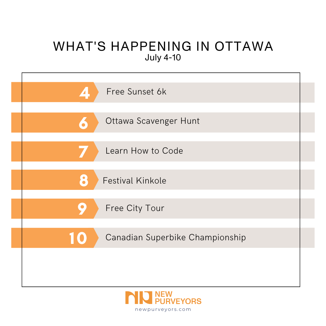 What’s happening in Ottawa July 4-10?