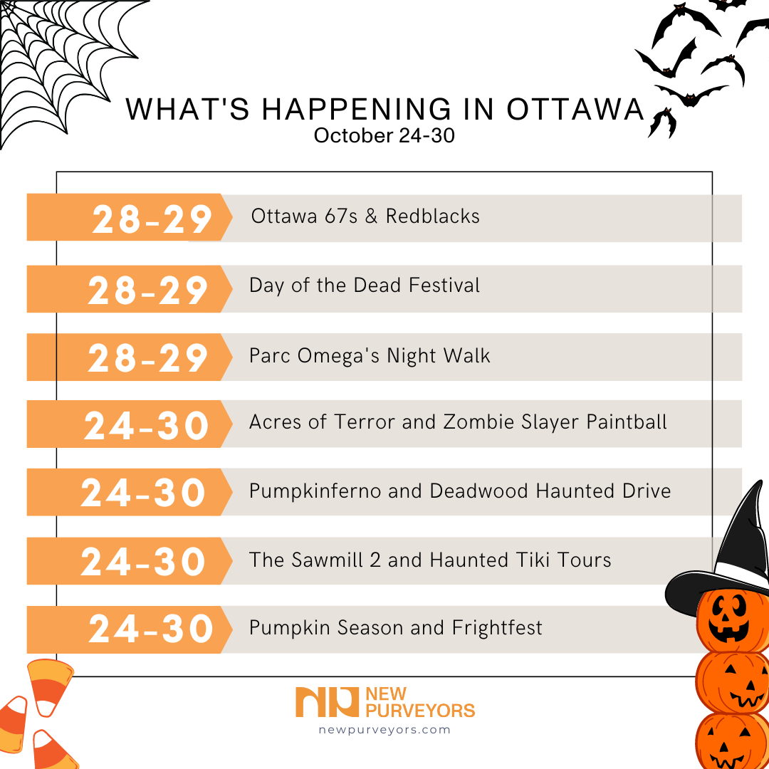 What’s Happening in Ottawa? October 24-30