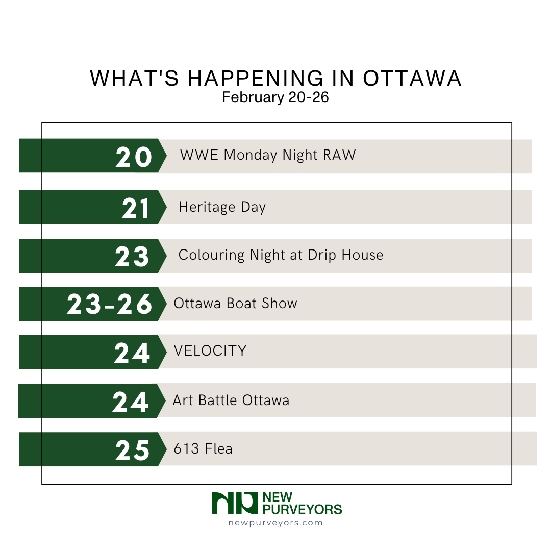 What’s Happening in Ottawa? February 20-26