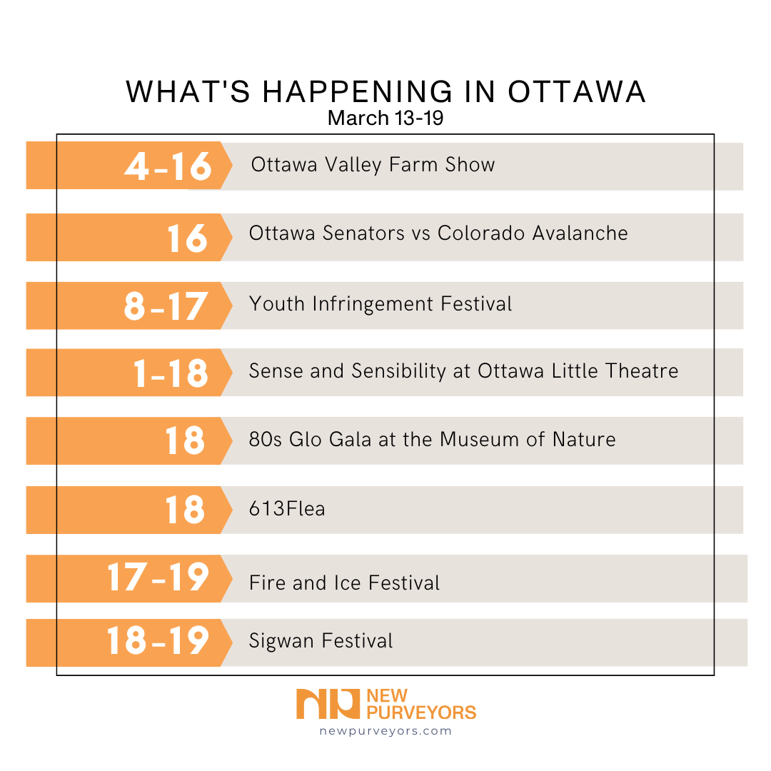 What’s Happening in Ottawa? March 13-19