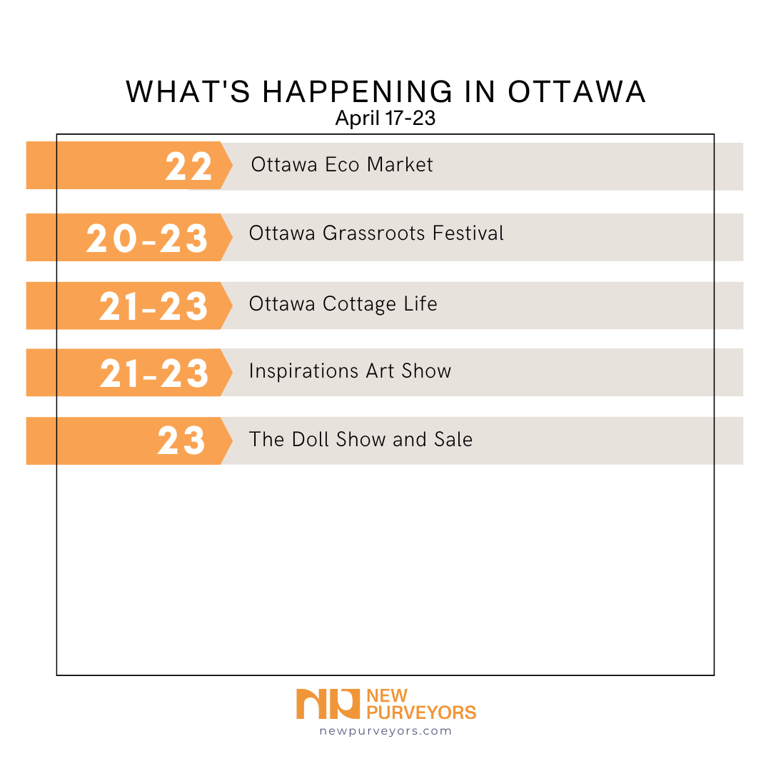 What’s Happening in Ottawa? April 17 - 23
