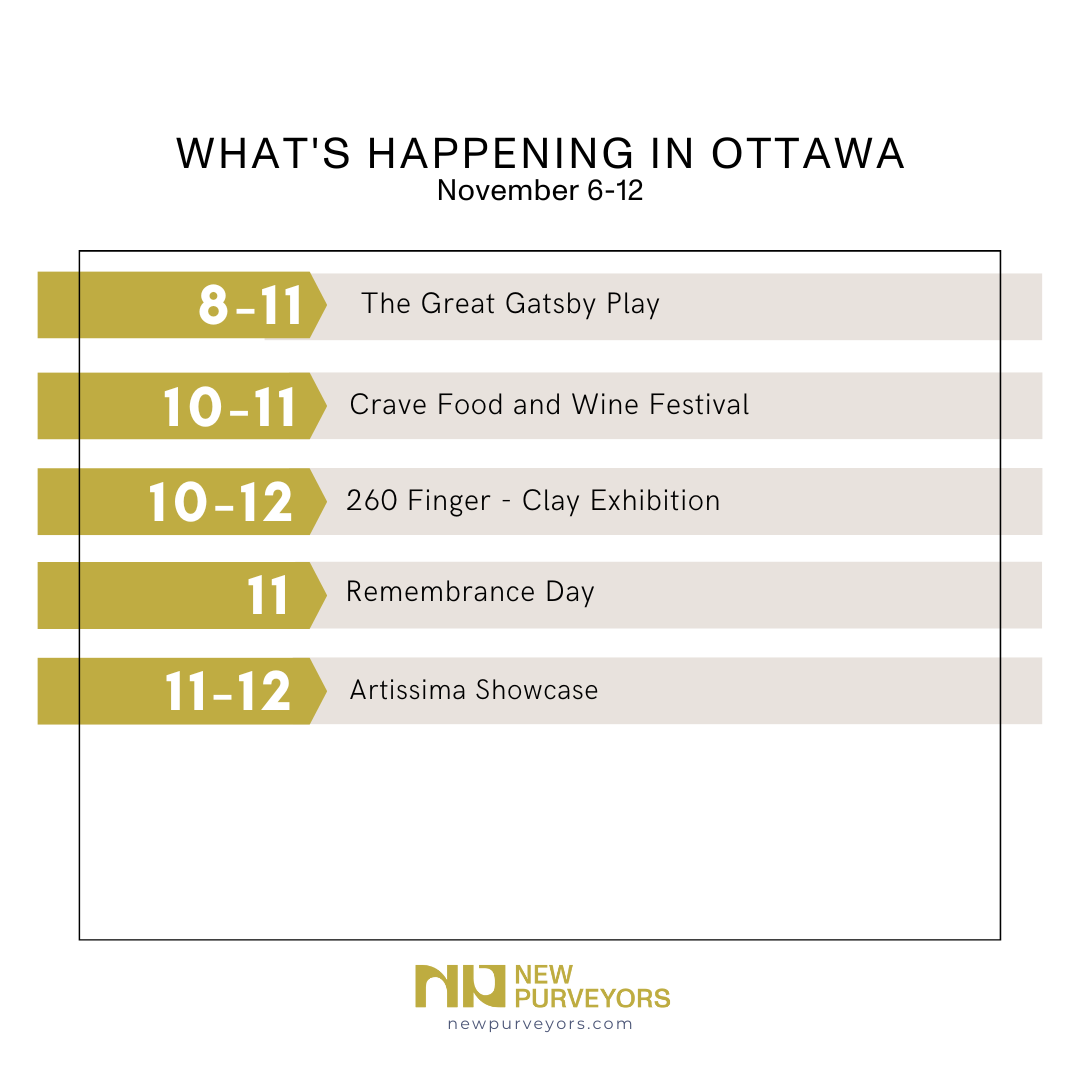 What’s Happening in Ottawa? November 6-12