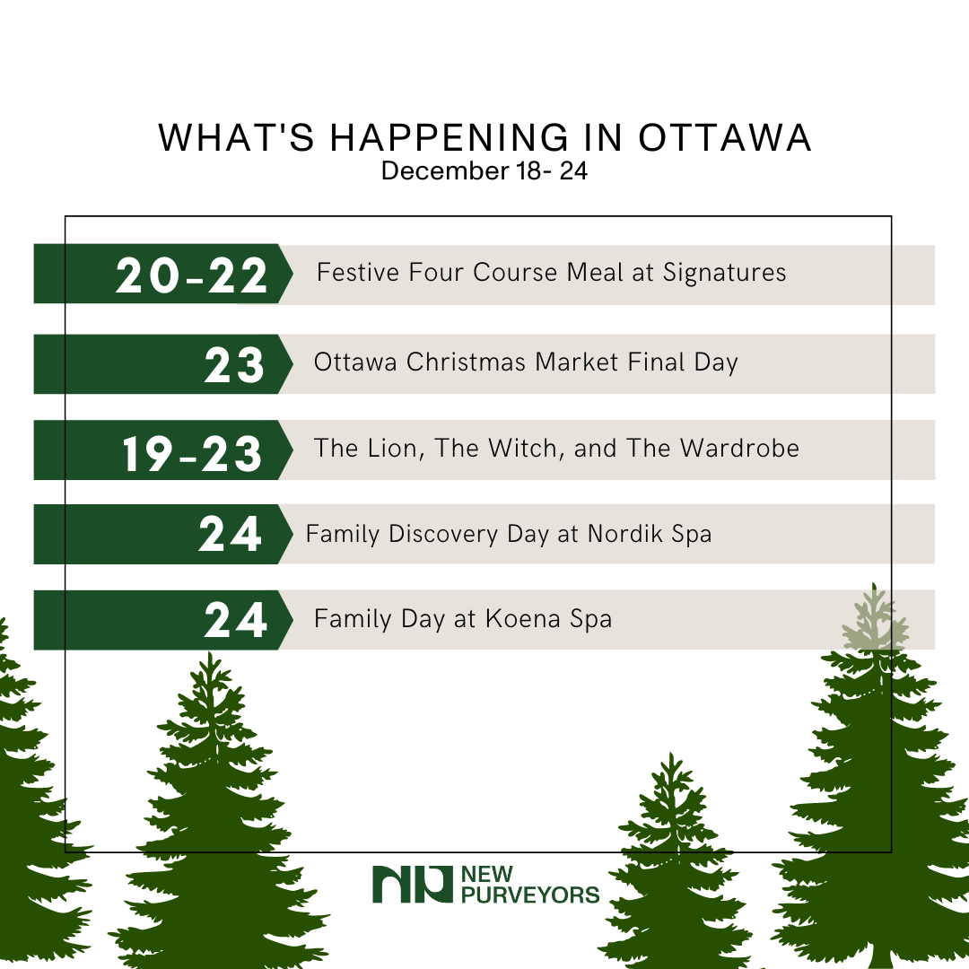 What’s Happening in Ottawa? December 18-24