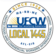 Logo of the UFCW Local 1445 union.