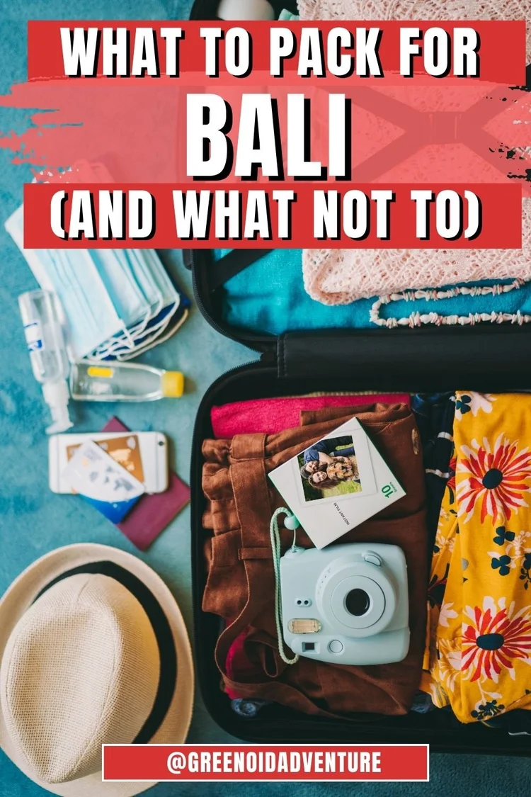 WHAT TO PACK FOR BALI : THE ULTIMATE BALI PACKING LIST — Greenoid Adventure