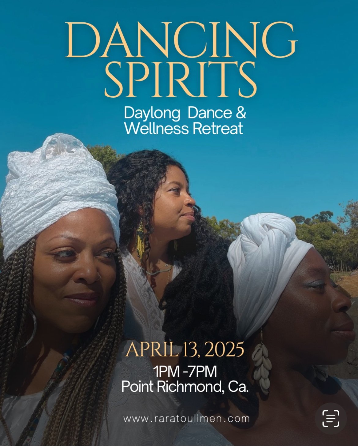 Dancing Spirits: Folkloric Dance & Wellness Daylong Retreat
