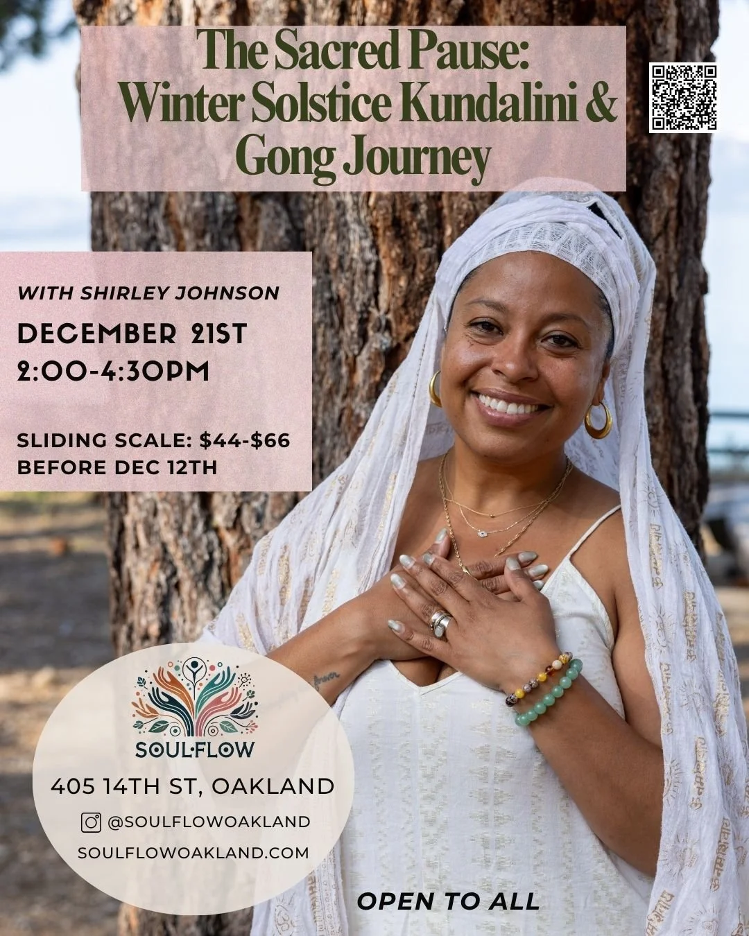 The Sacred Pause: A Winter Solstice Kundalini & Gong Journey