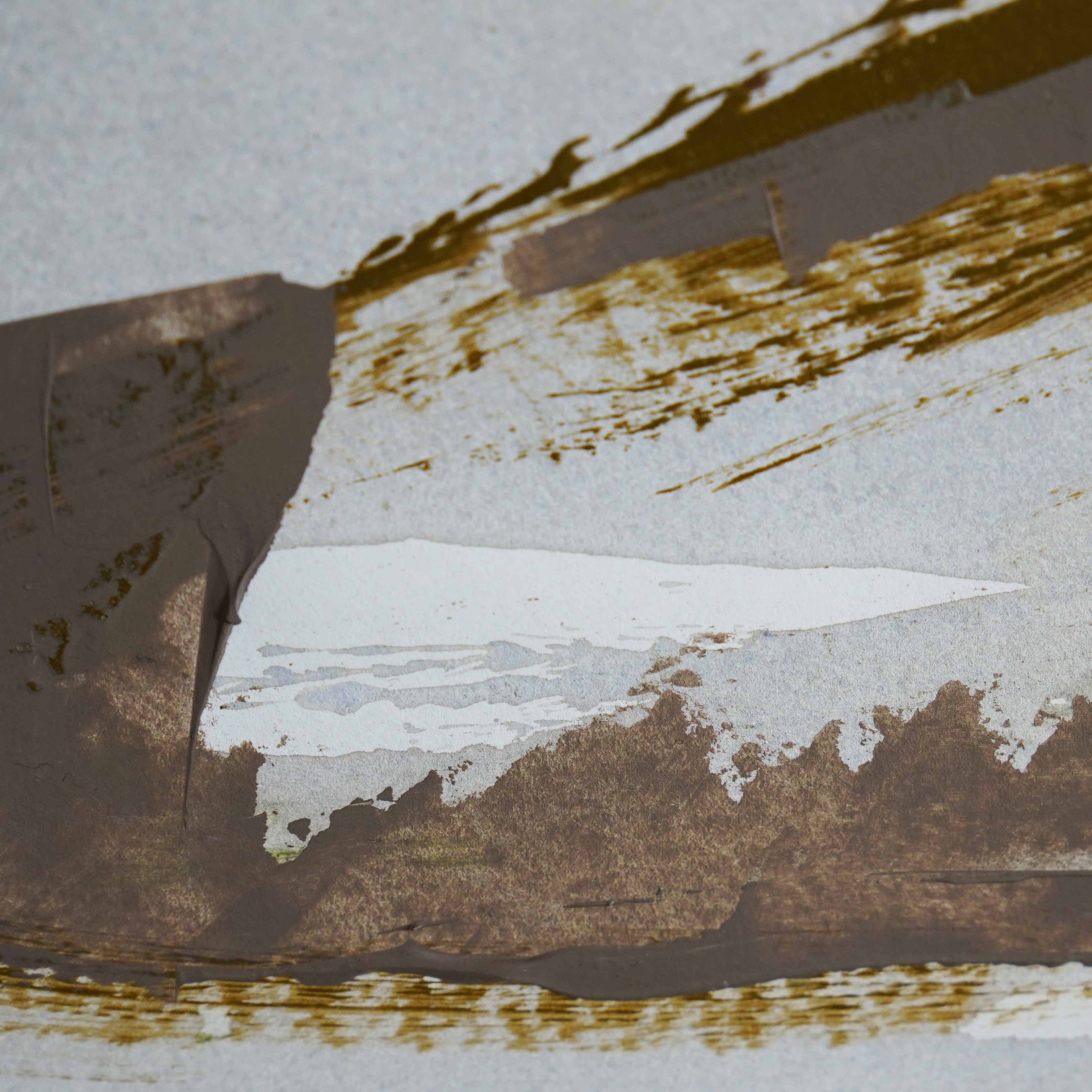 Calgary Bay 3, Mull, Scotland - An abstract contemporary landscape by British artist Sam Boughton
