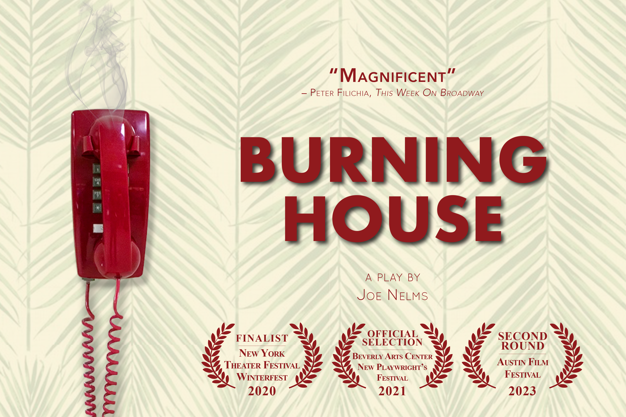 Joe Nelms Writer – Burning House Play