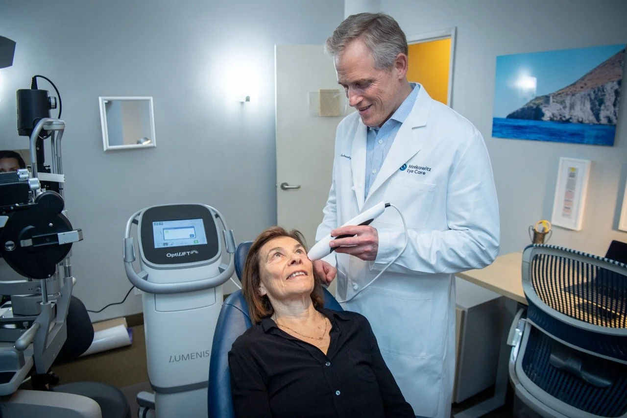 Improving Eye Lid Sag in NYC with Dr. Moskowitz