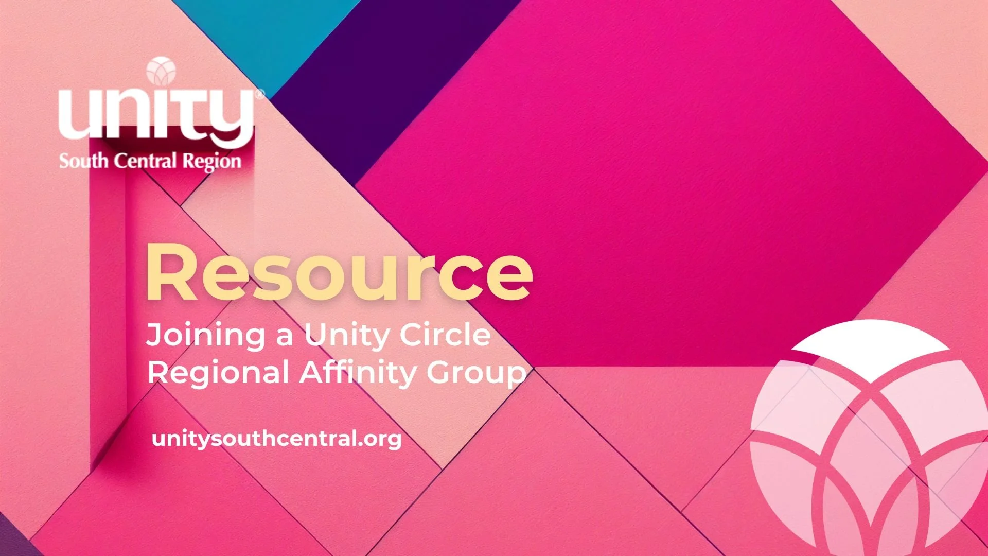 Joining a Unity Circle Regional Affinity Group