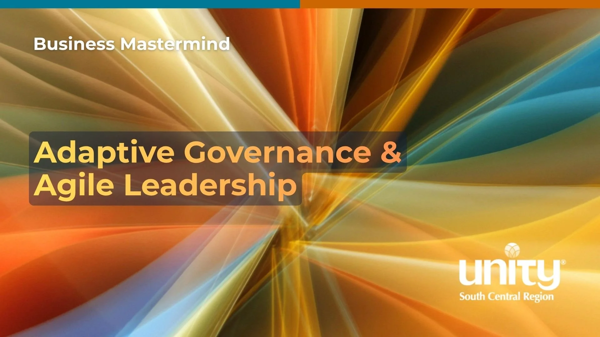 Adaptive Governance &amp; Agile Leadership