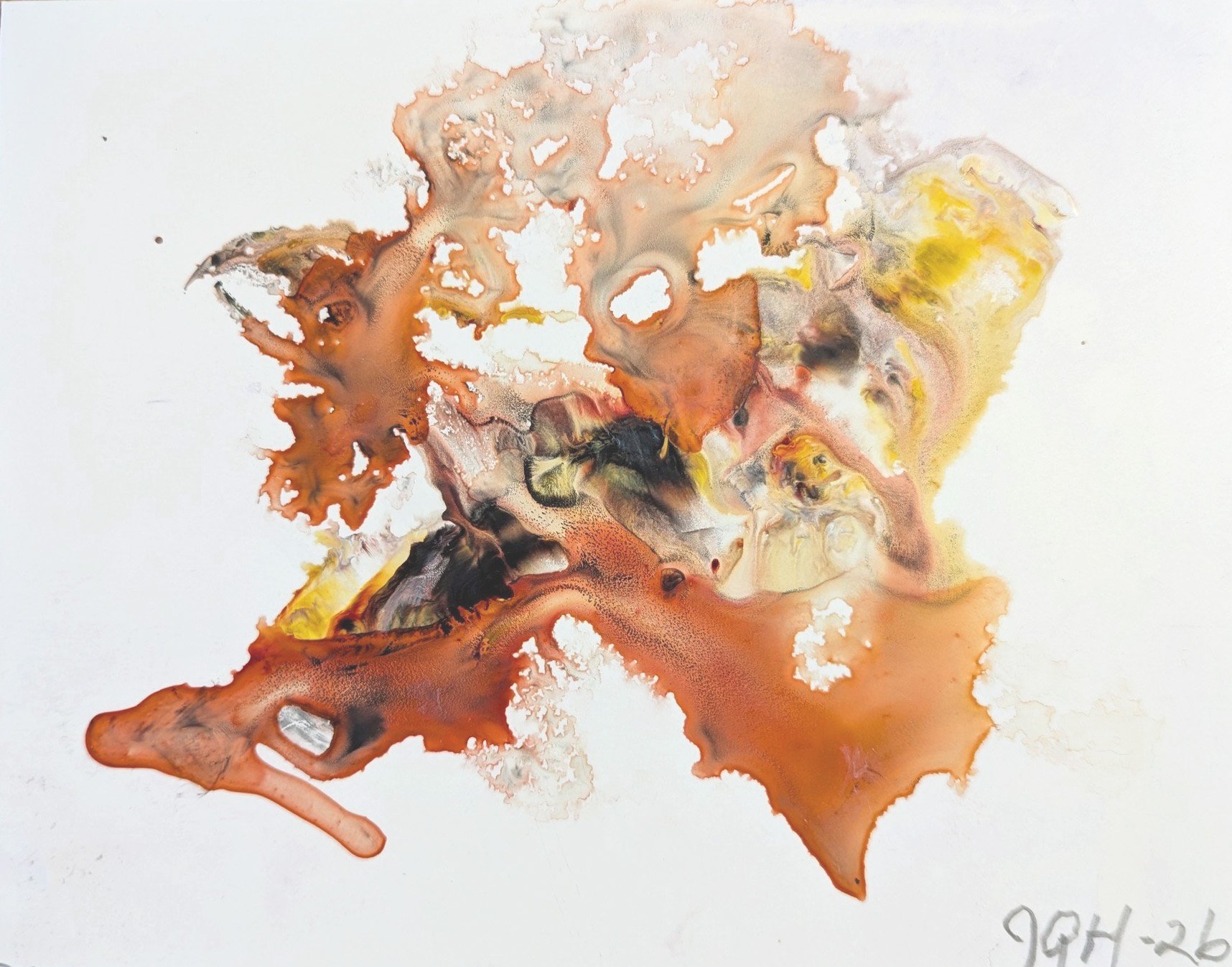 Three of three trip tick
7" x 5.5"