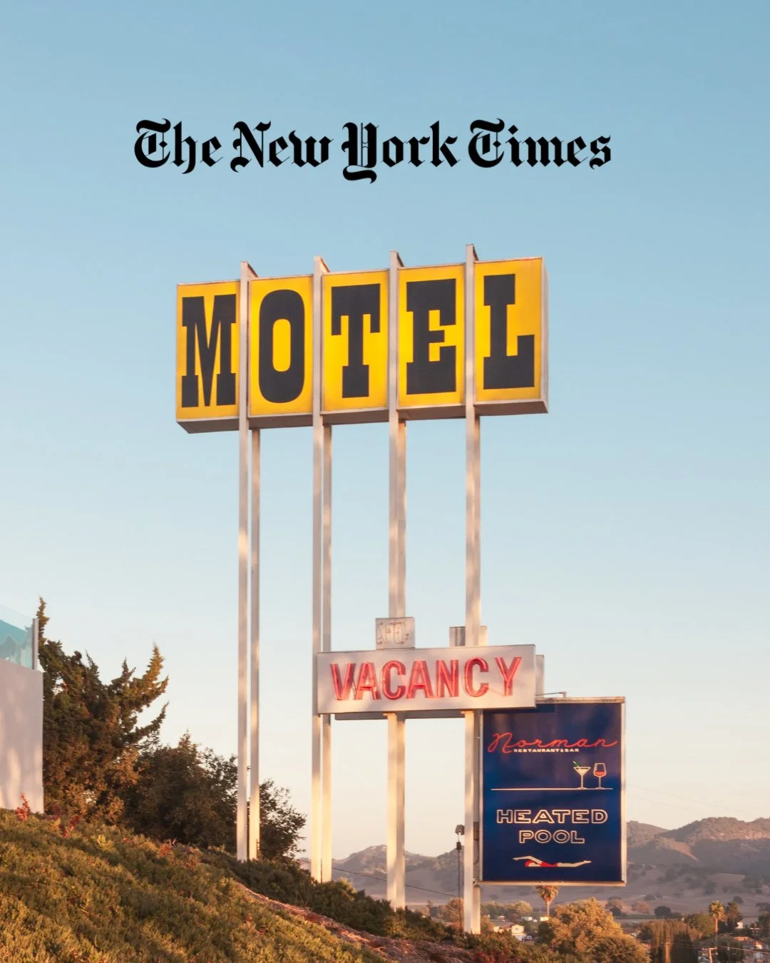 That buzz is more than just the neon. The @nytimes has featured @skyviewlosalamos in “100 Years of the Motel: Neon Signs, Swimming Pools and the American Dream,” a story celebrating the renaissance of roadside icons and the enduring spiri