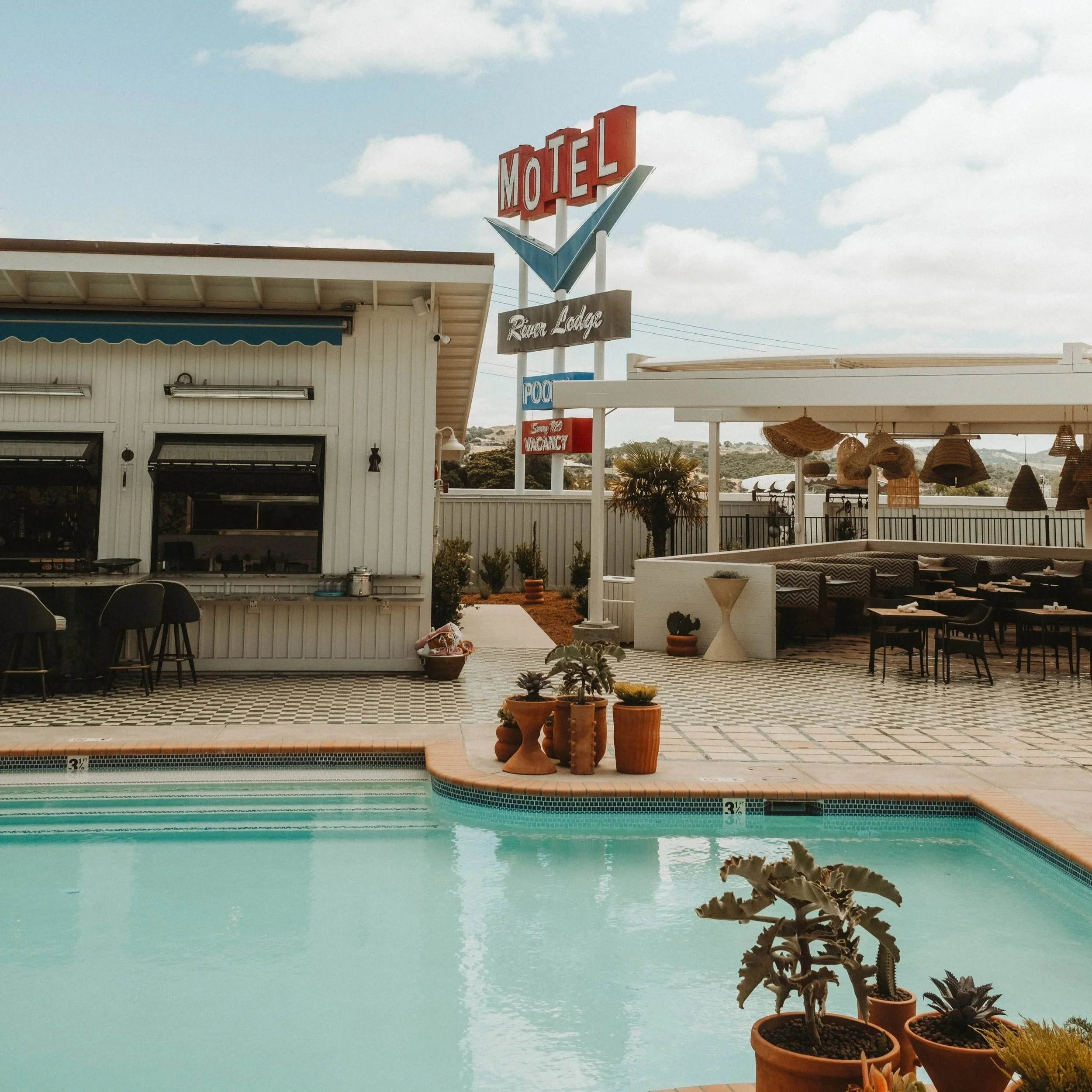 Dine Poolside: Ciao Papi Reopens at River Lodge