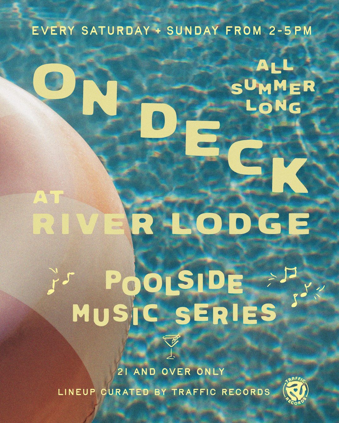 On Deck at River Lodge Returns: Poolside DJ Sets &amp; Live Music