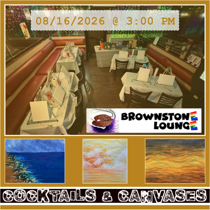 August 16, 2026 Cocktails & Canvases Registration