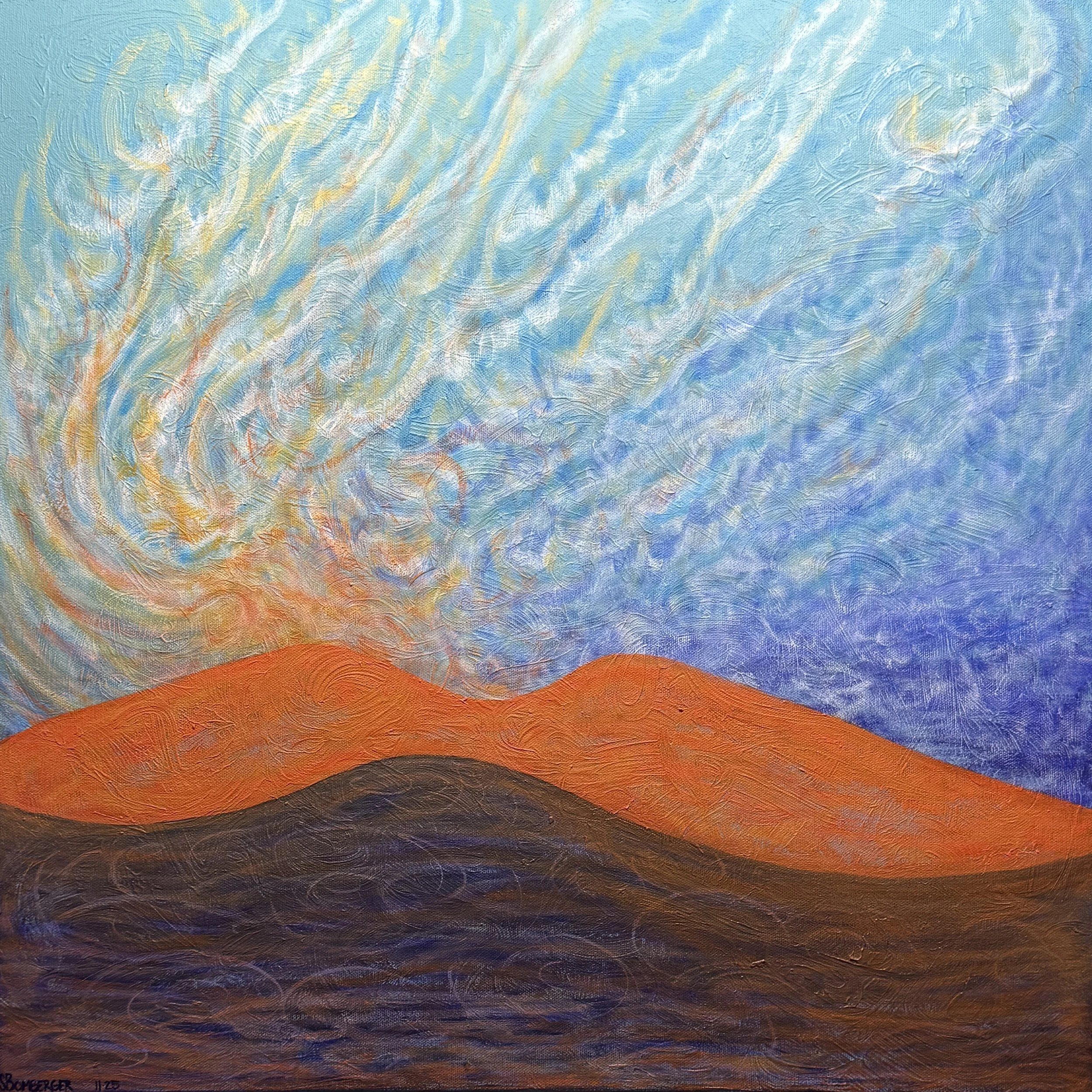 "There's Nothing Left To Fear" - 24x24" Acrylic on Canvas