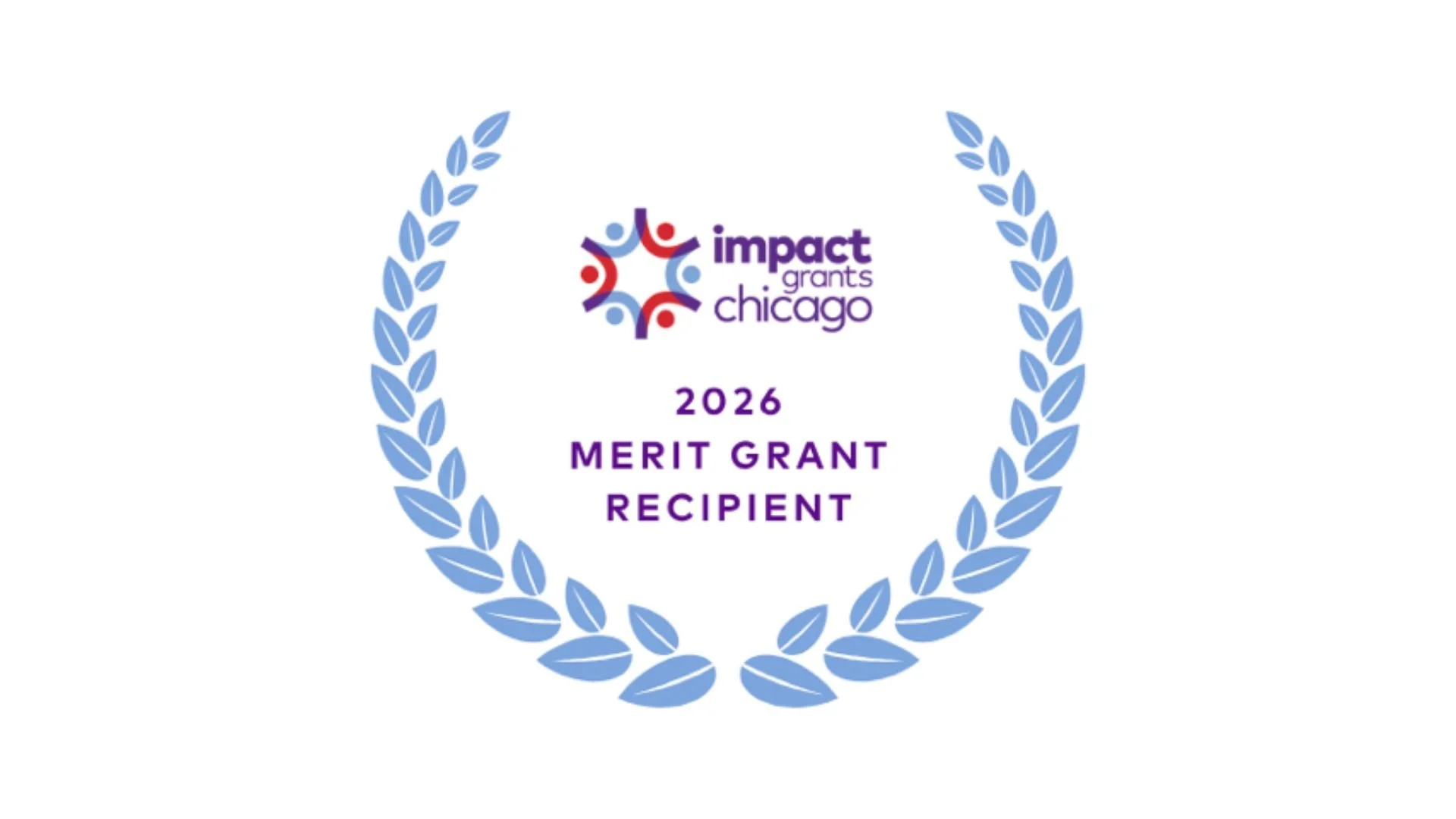 Impact Grants Chicago 2026 Merit Grant Recipient badge